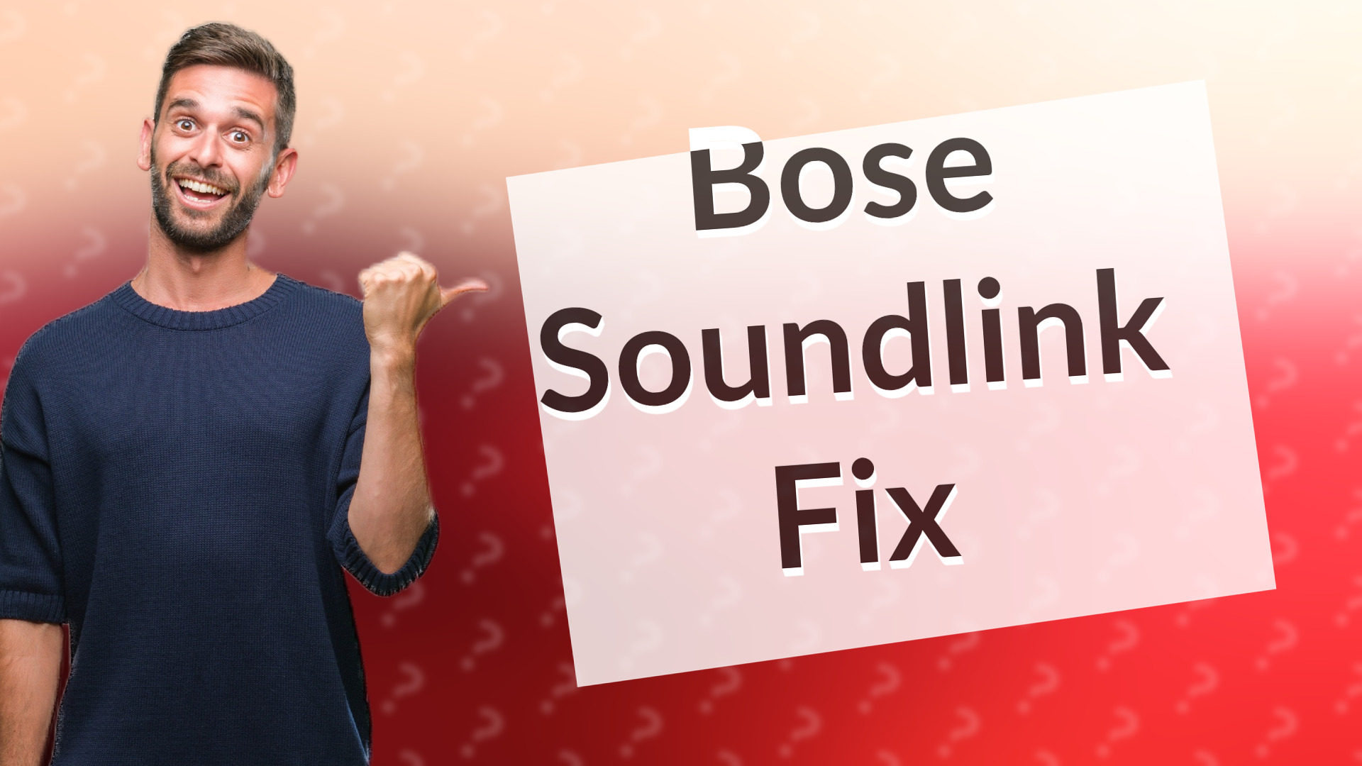 Bose Soundlink Fix