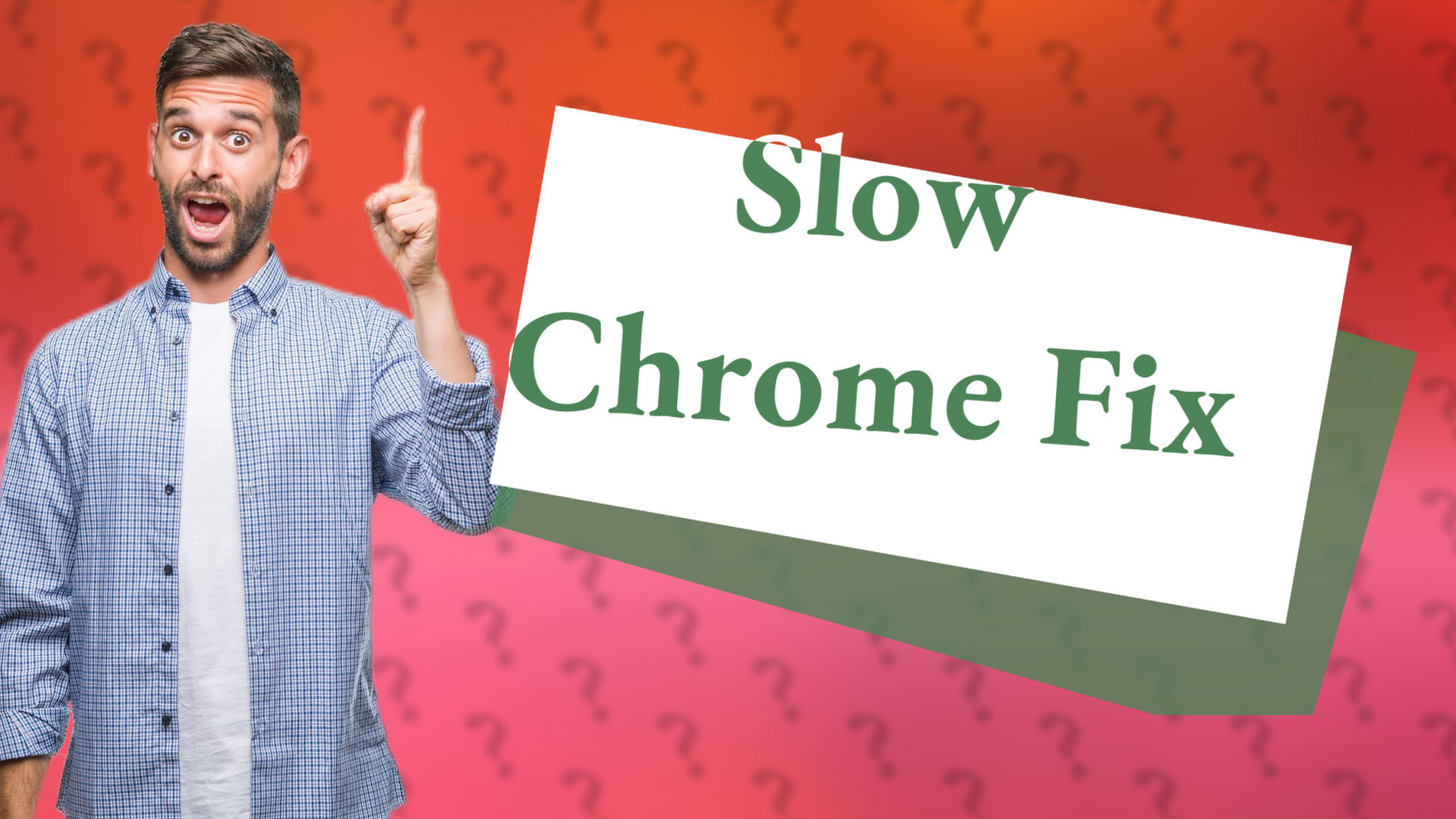 Slow Chrome Fix