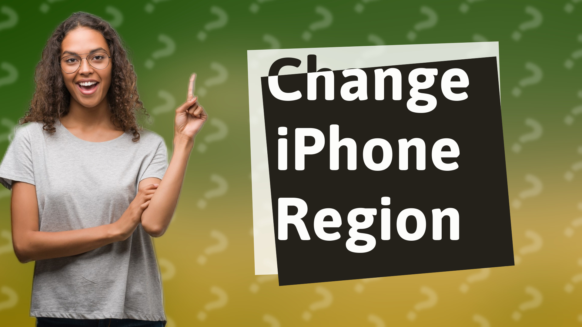 Change iPhone Region