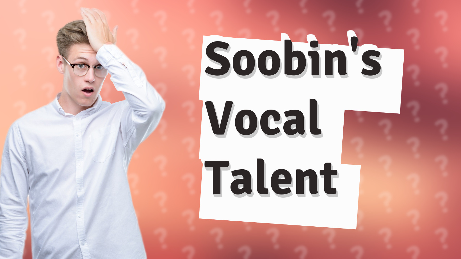 Soobin's Vocal Talent