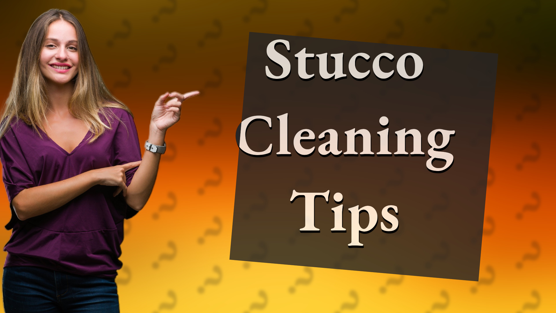 Stucco Cleaning Tips