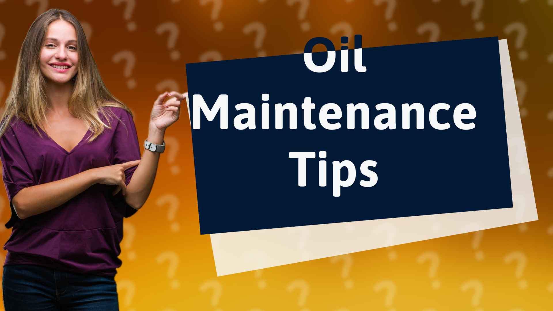Oil Maintenance Tips