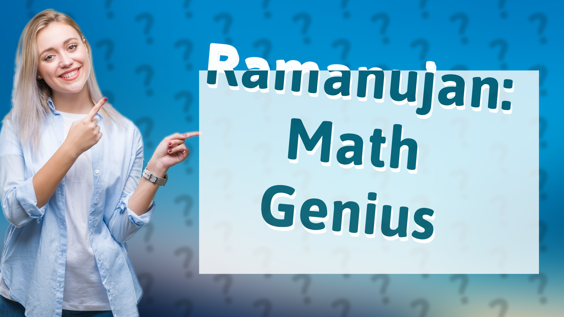 Ramanujan: Math Genius