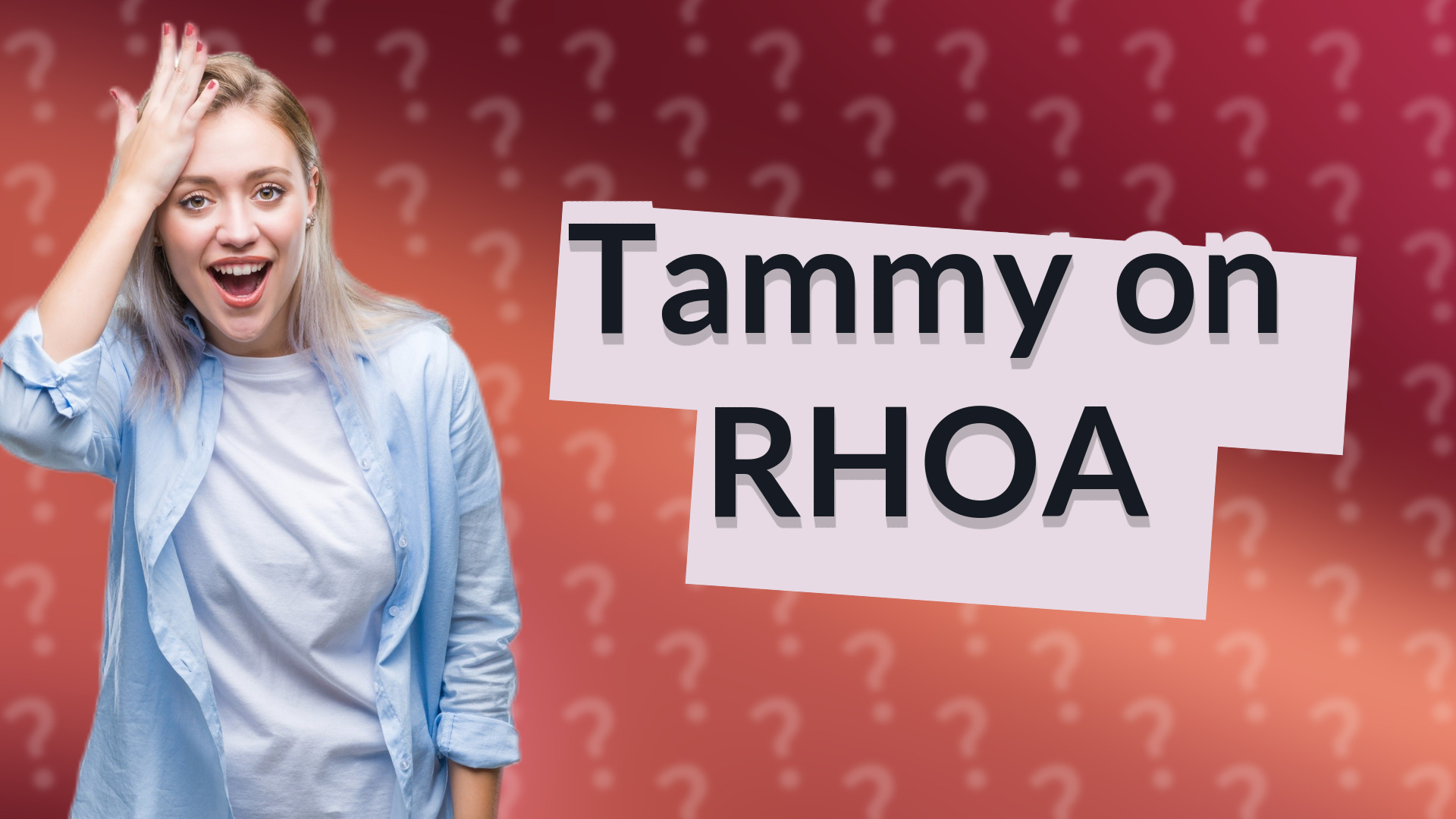 Tammy on RHOA