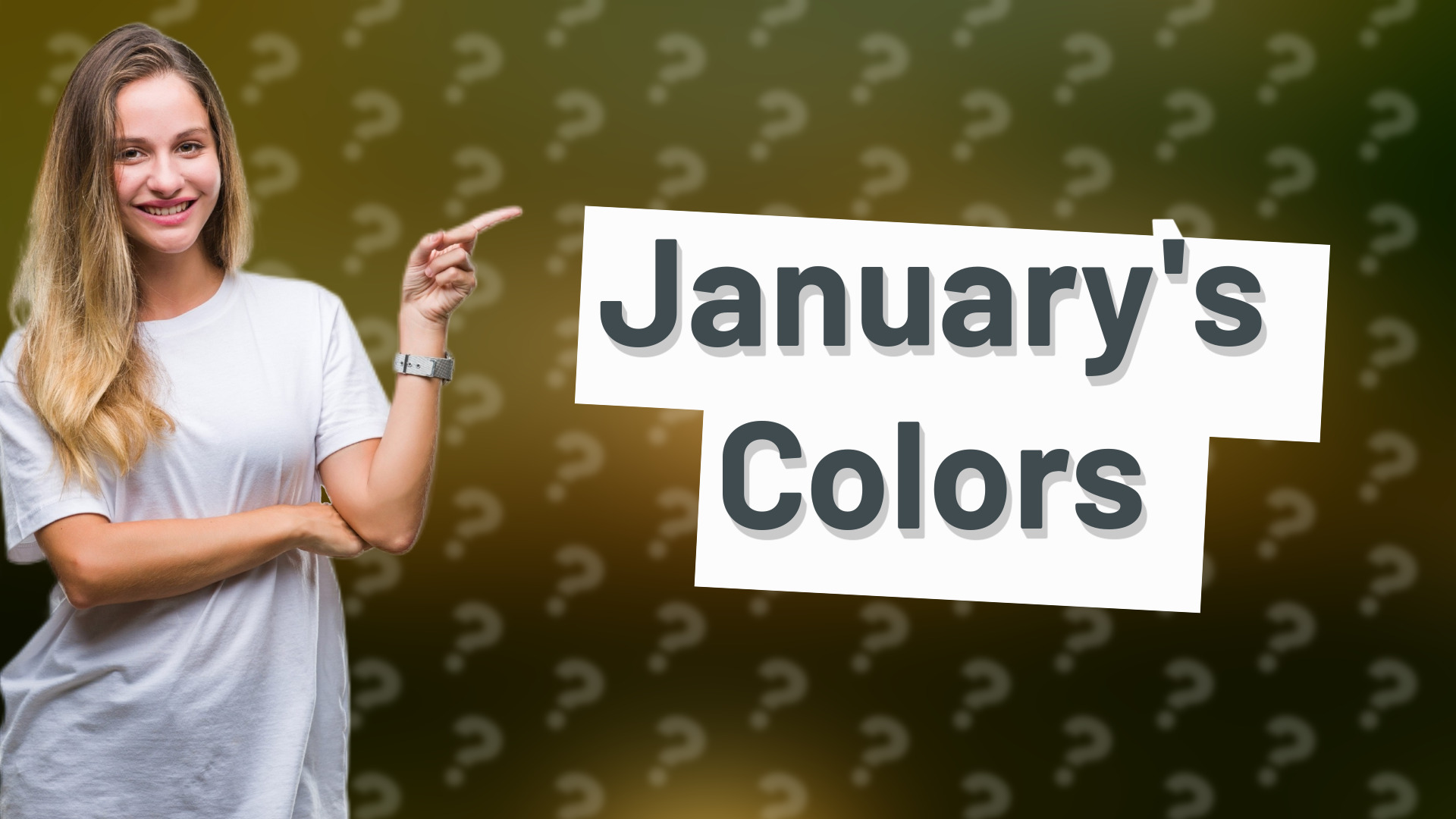 January's Colors