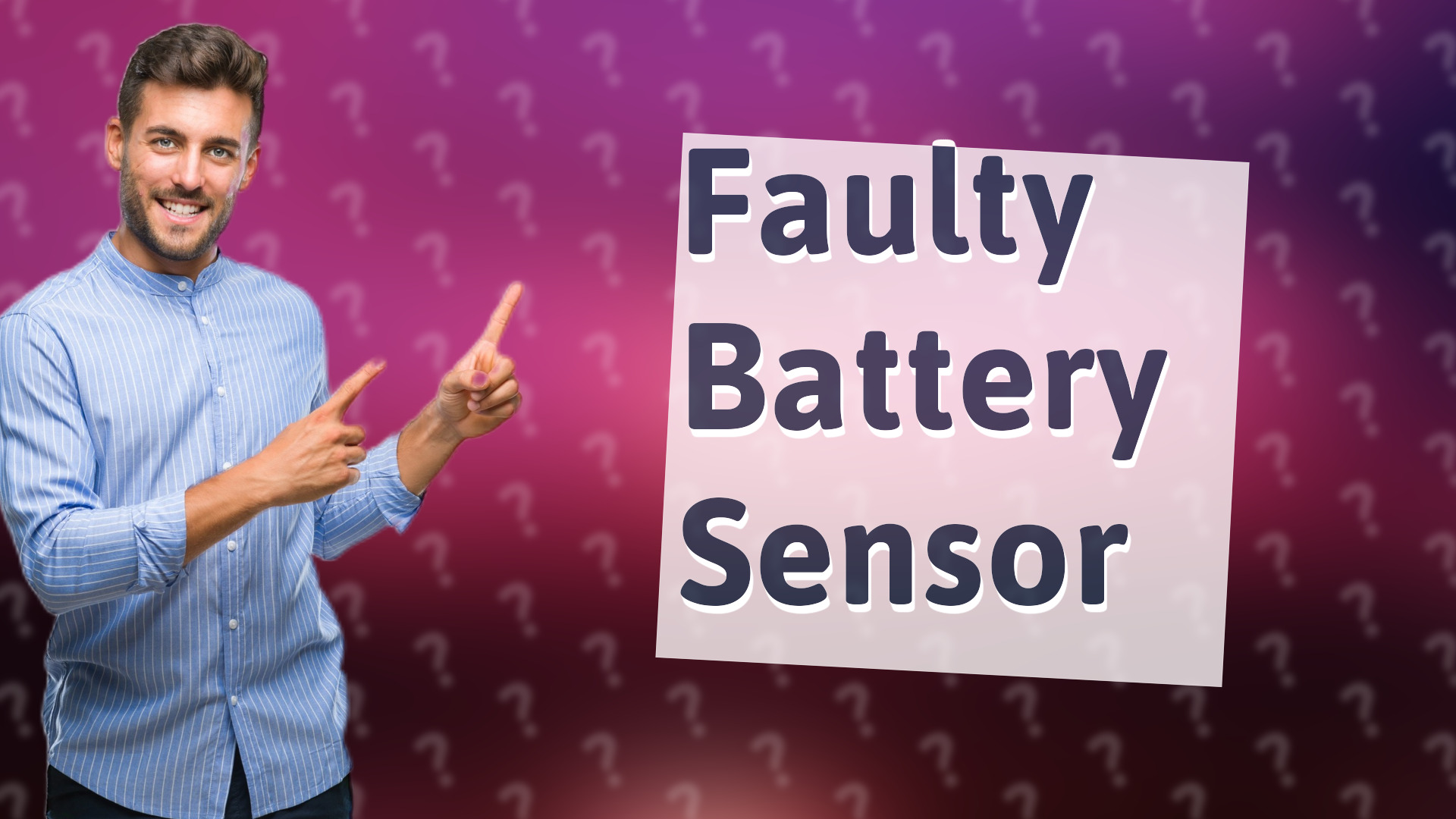 Faulty Battery Sensor