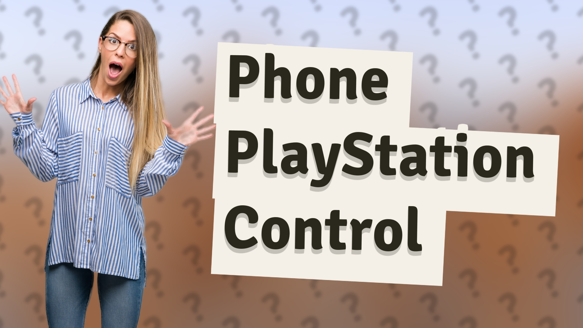 Phone PlayStation Control