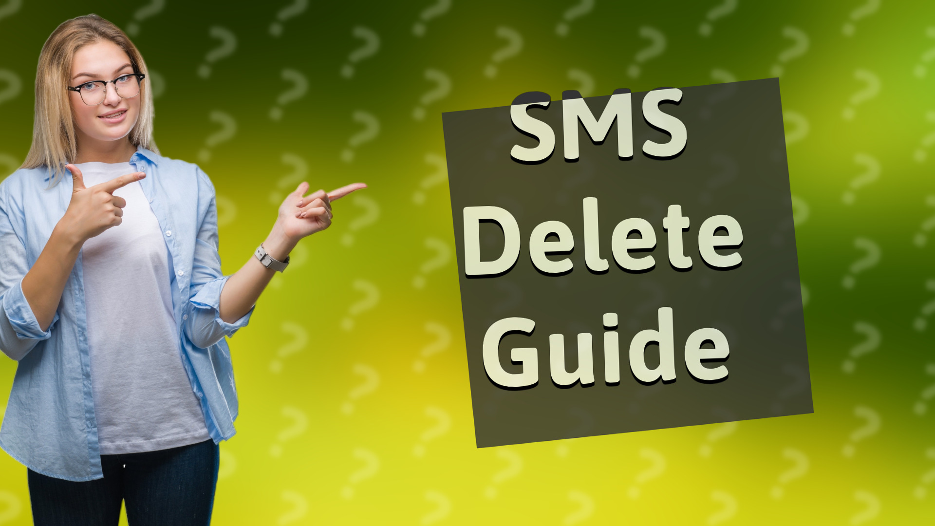 SMS Delete Guide