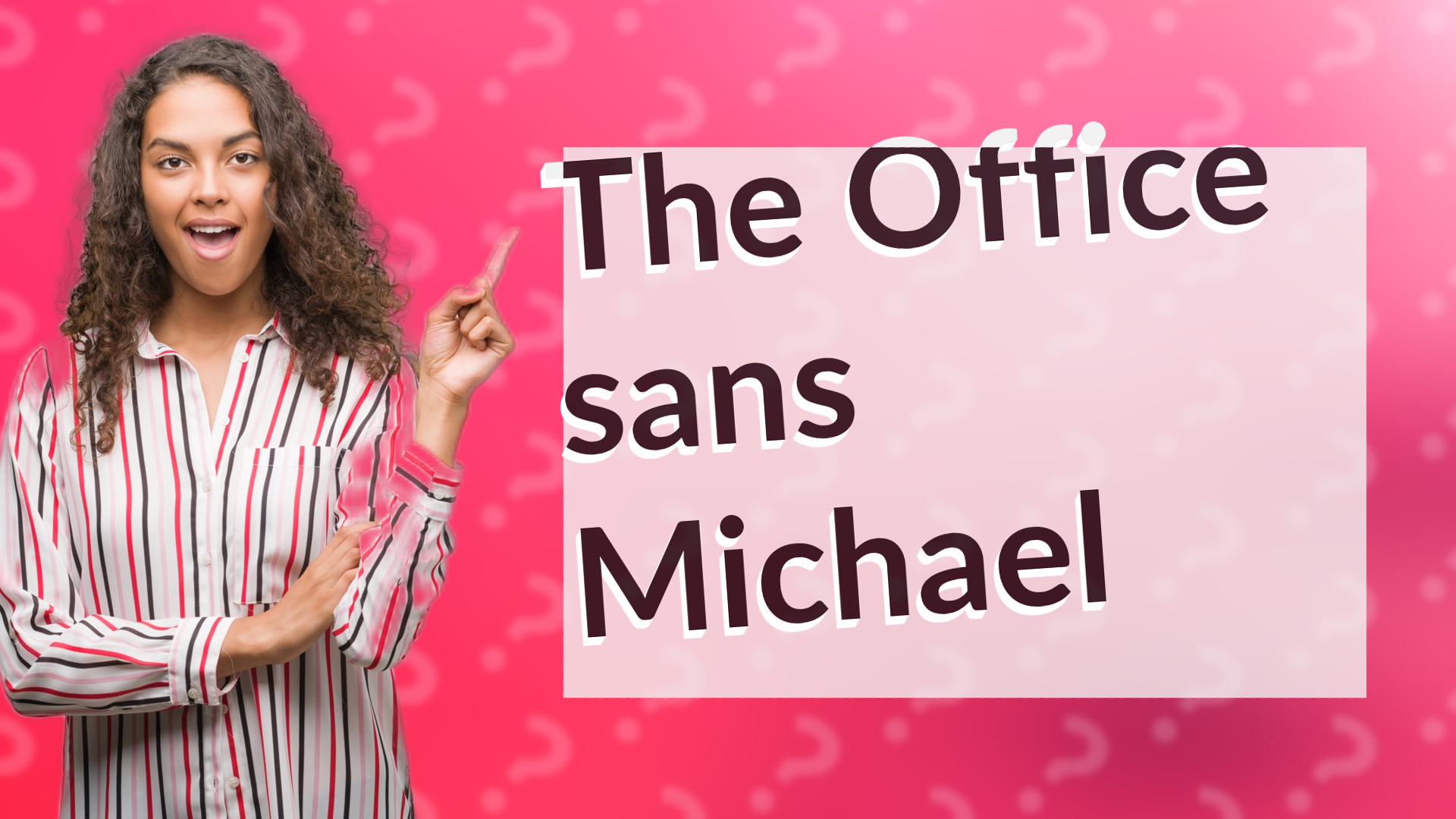 The Office sans Michael