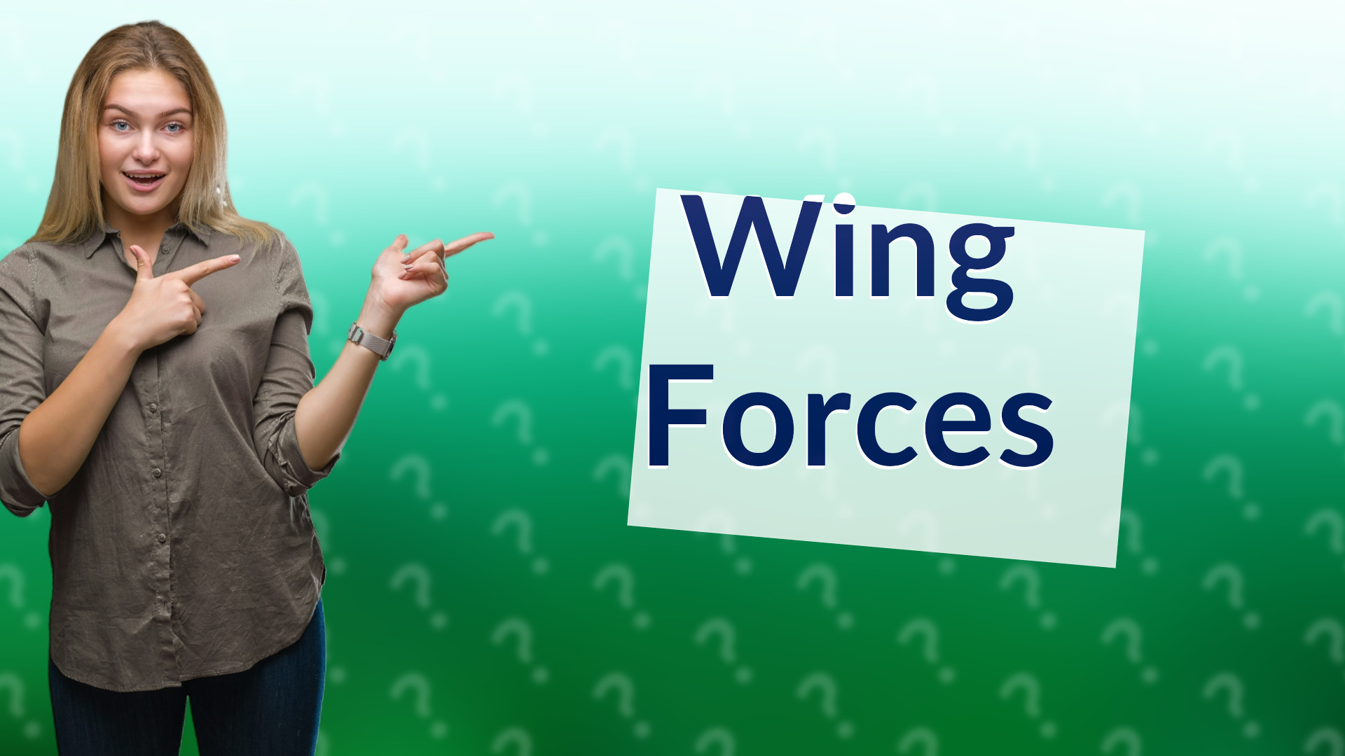 Wing Forces