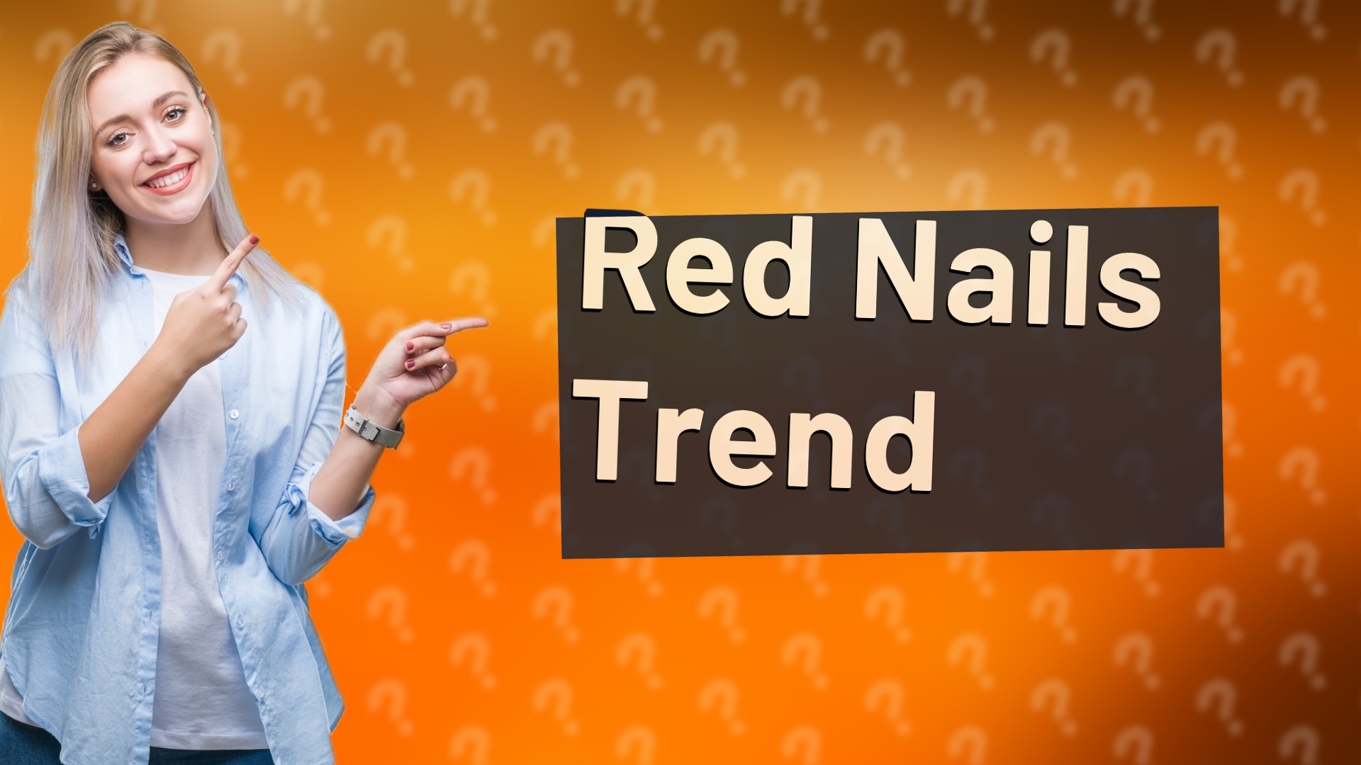 Red Nails Trend