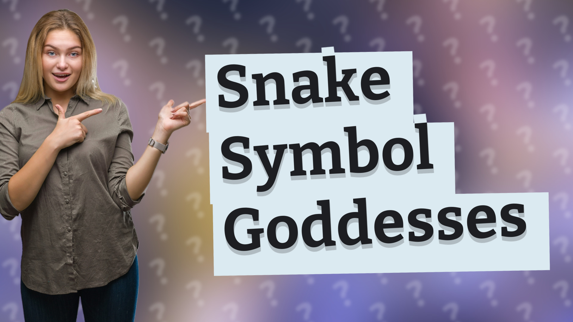 Snake Symbol Goddesses