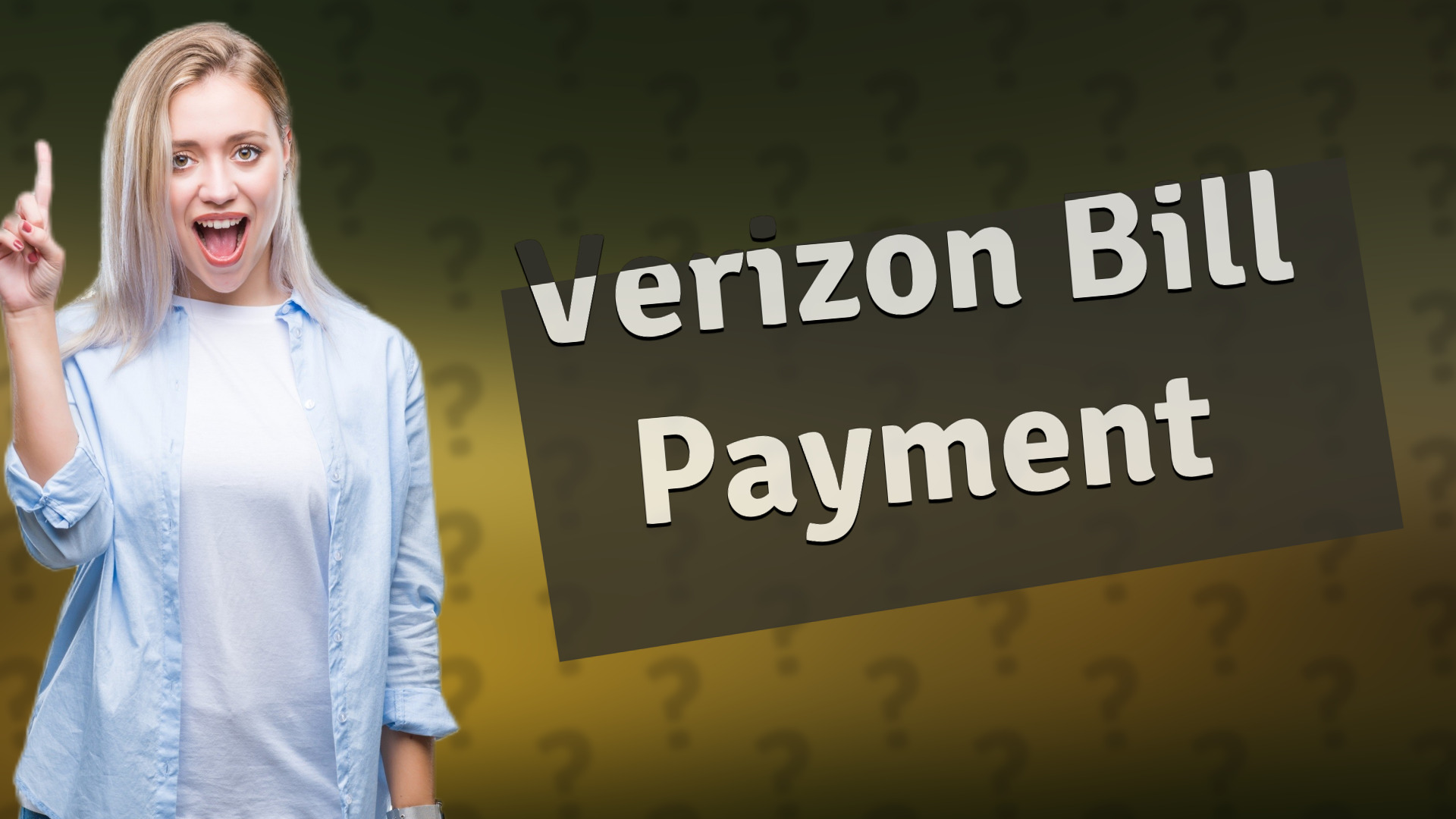 Verizon Bill Payment