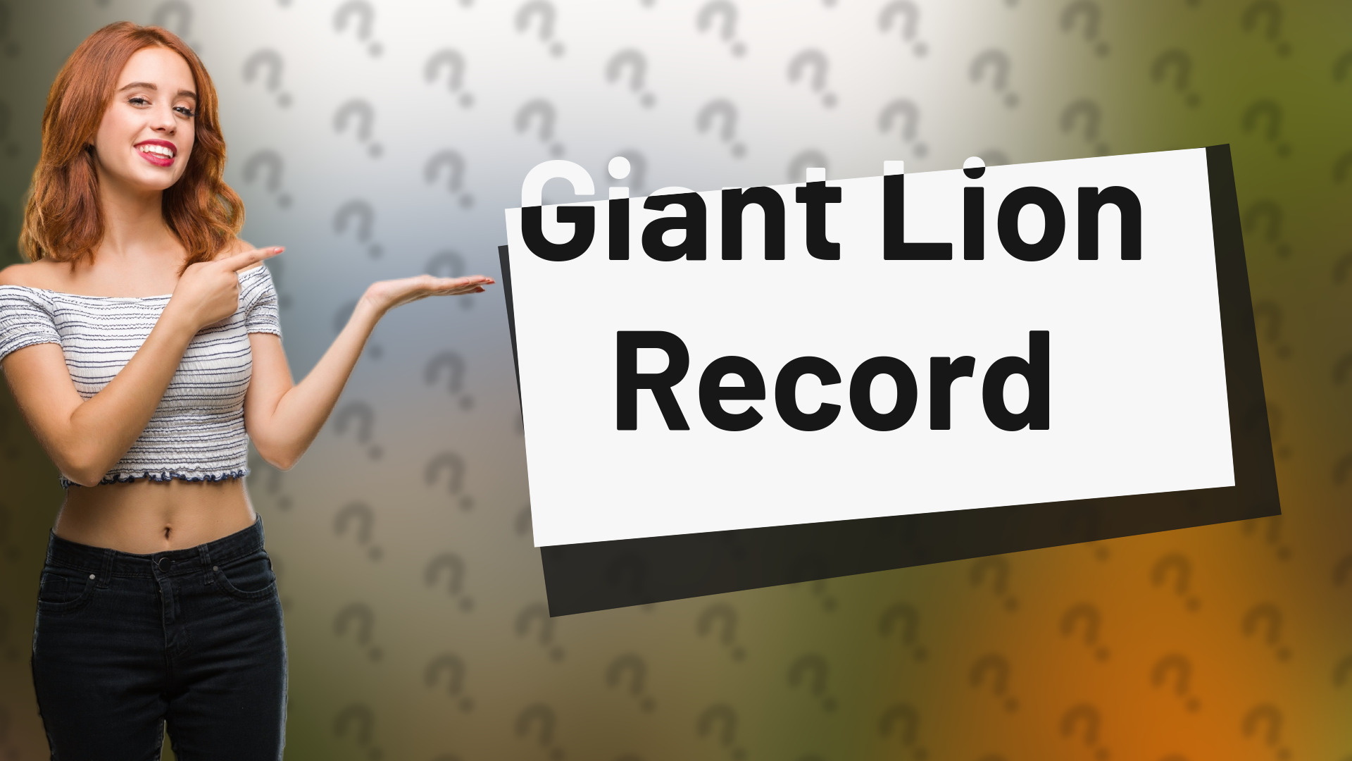 Giant Lion Record
