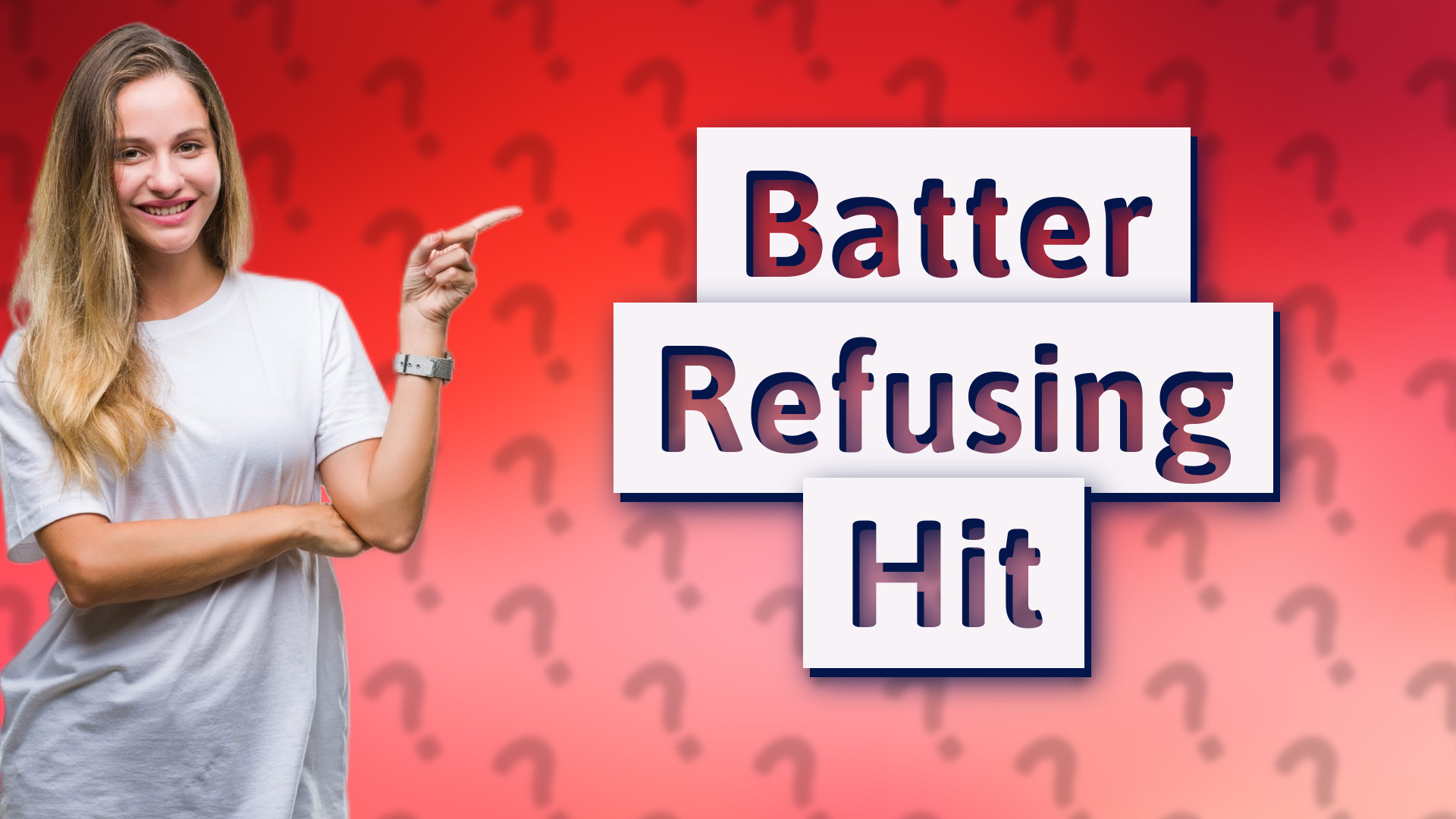 Batter Refusing Hit
