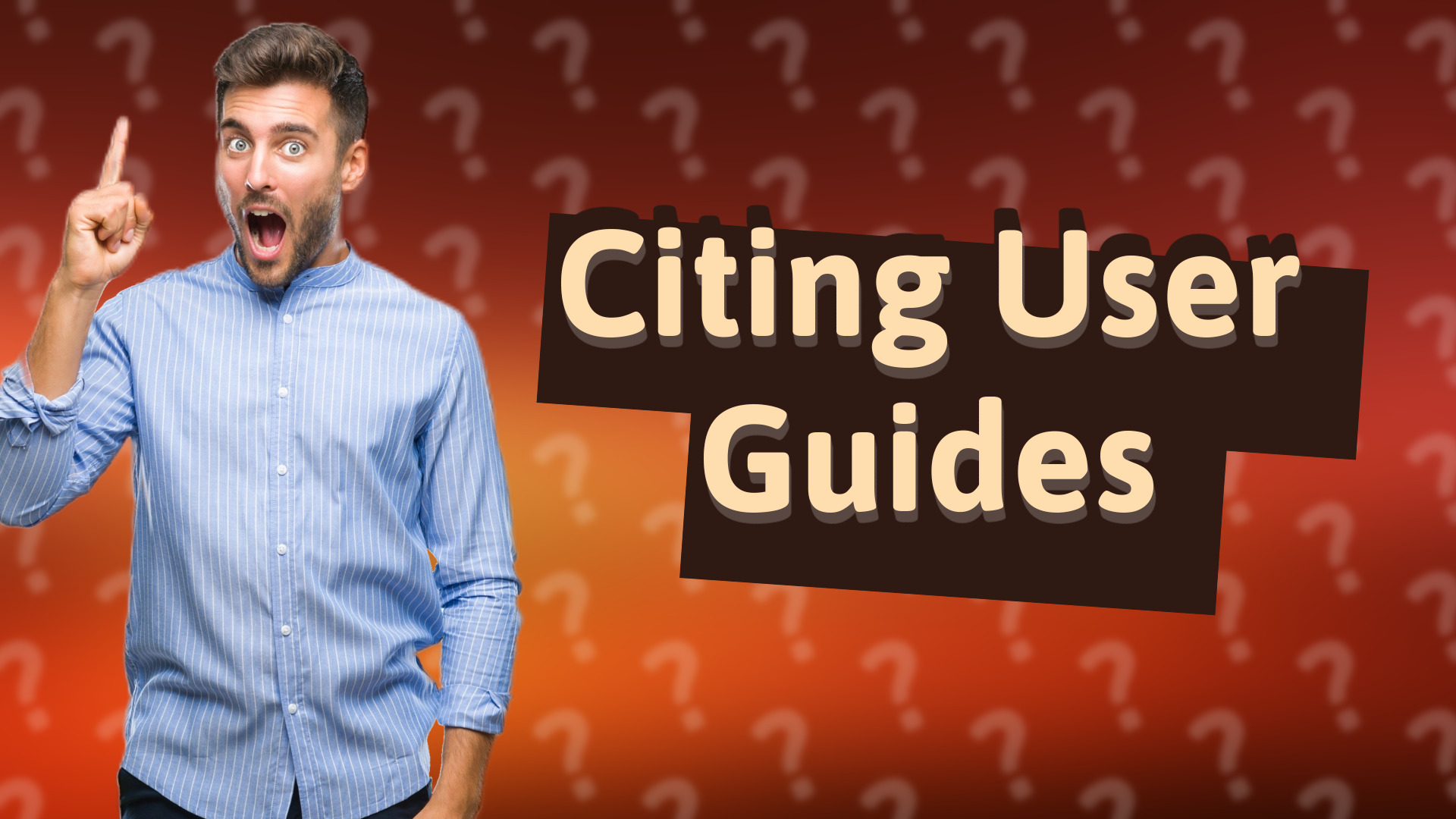 Citing User Guides