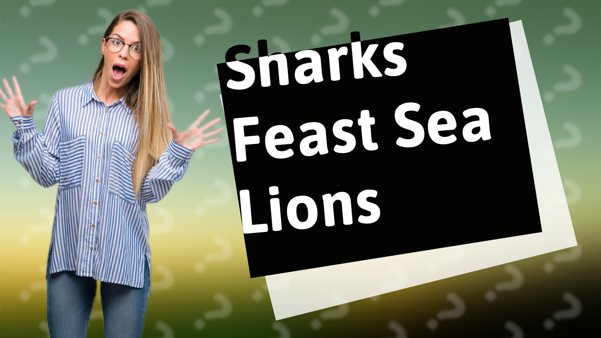 Sharks Feast Sea Lions