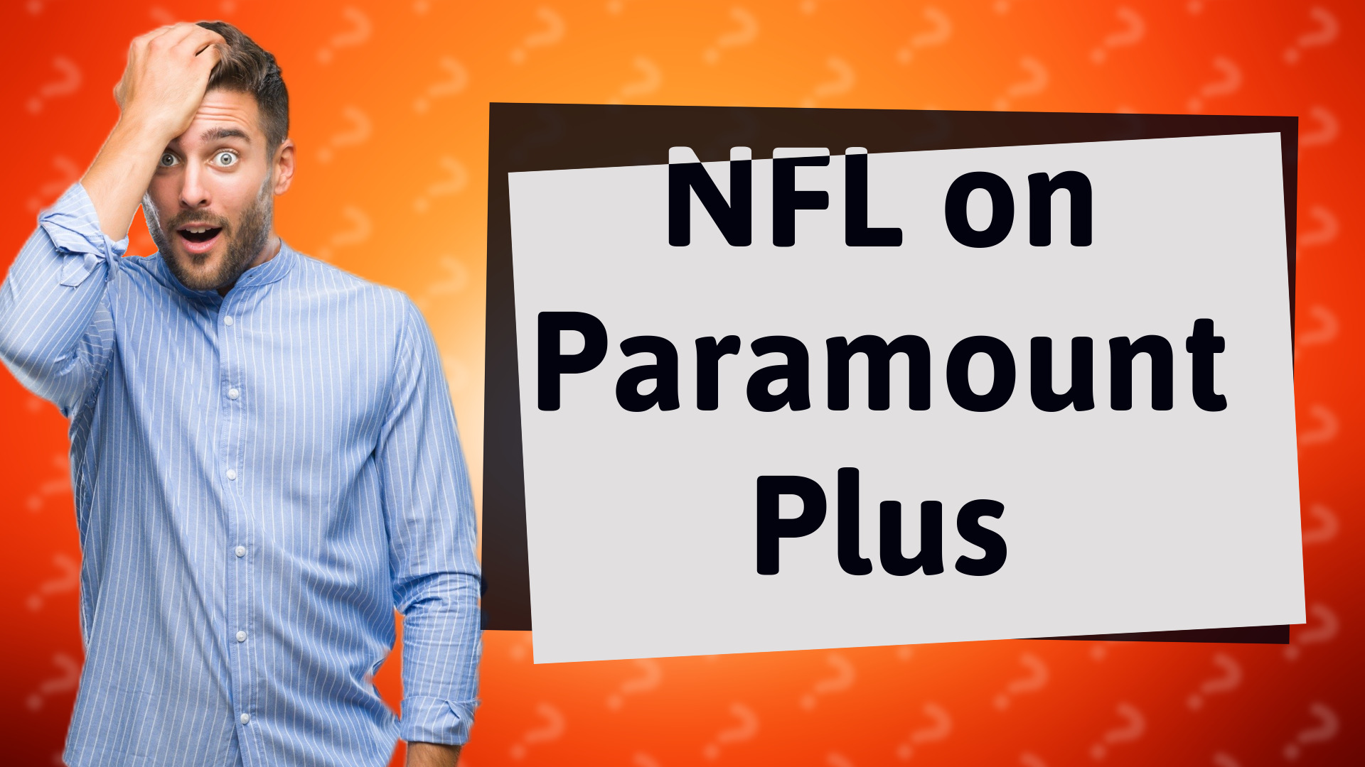NFL on Paramount Plus