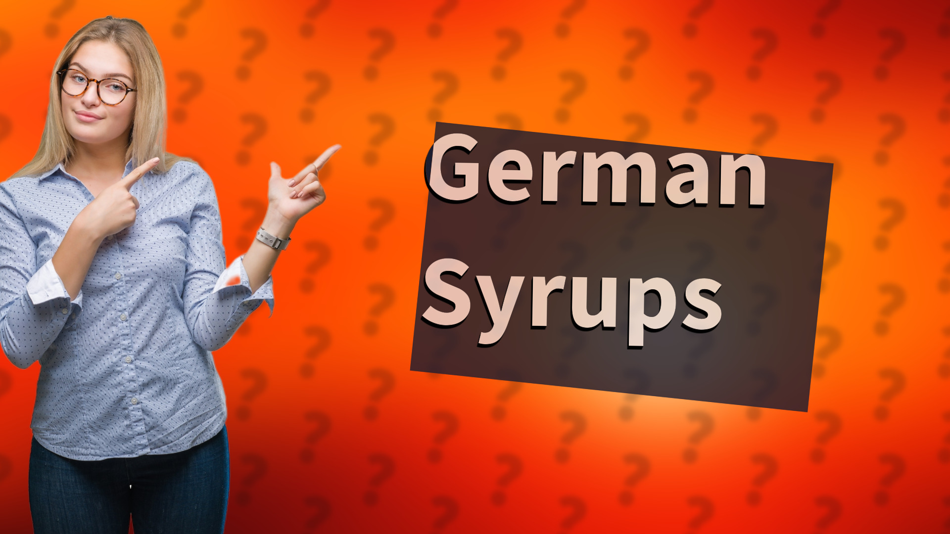German Syrups