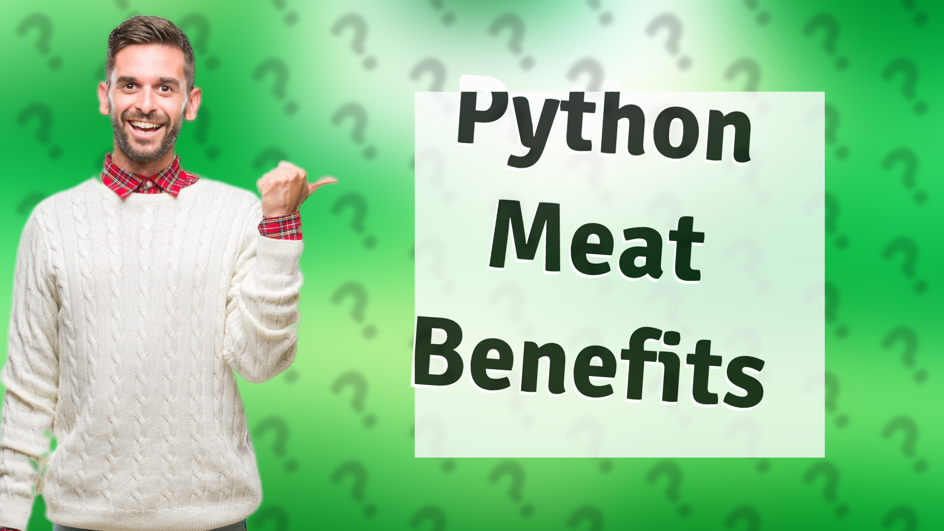 Python Meat Benefits