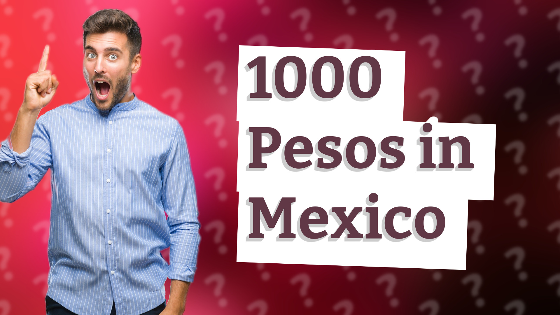 1000 Pesos in Mexico