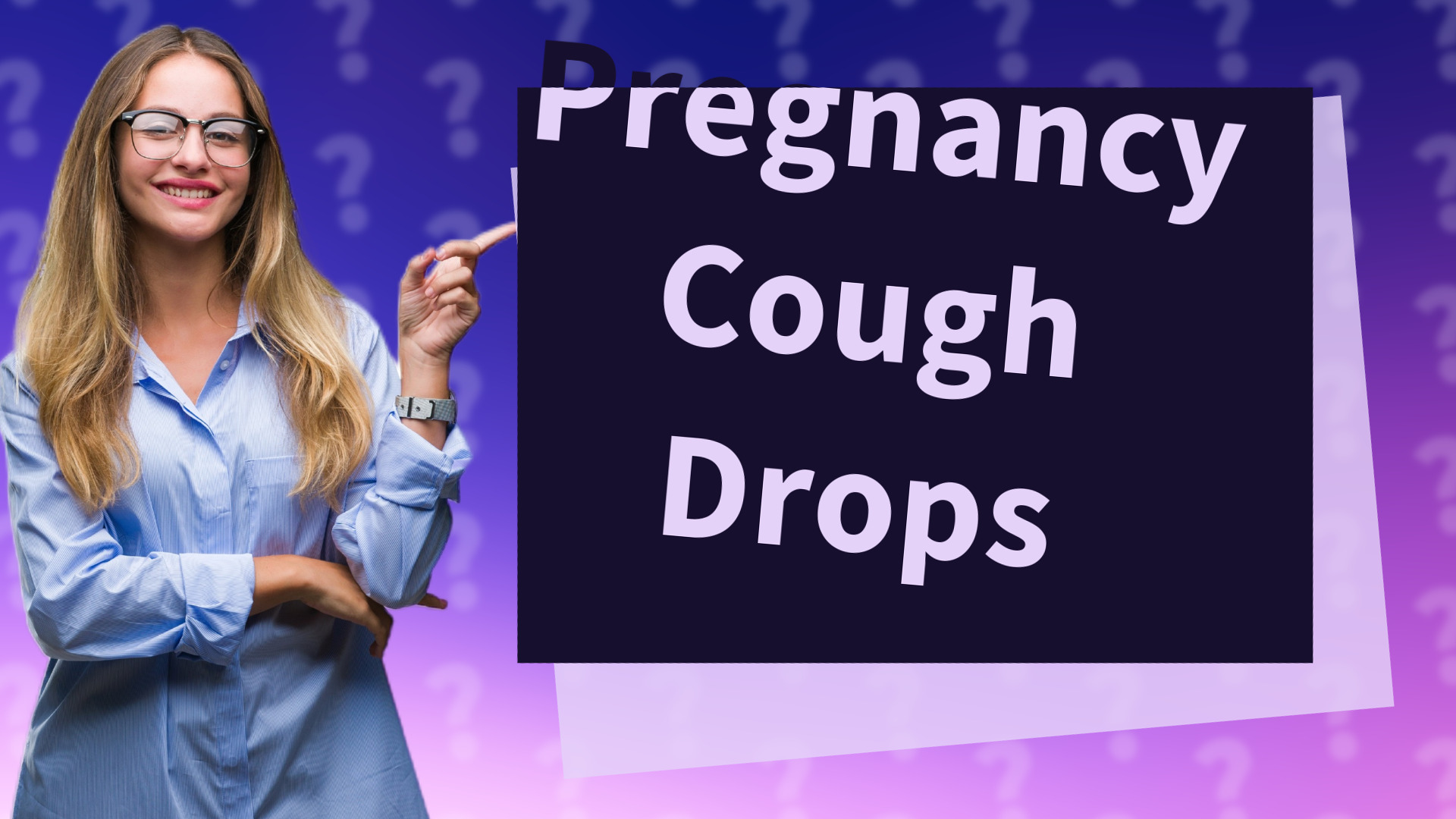 Pregnancy Cough Drops