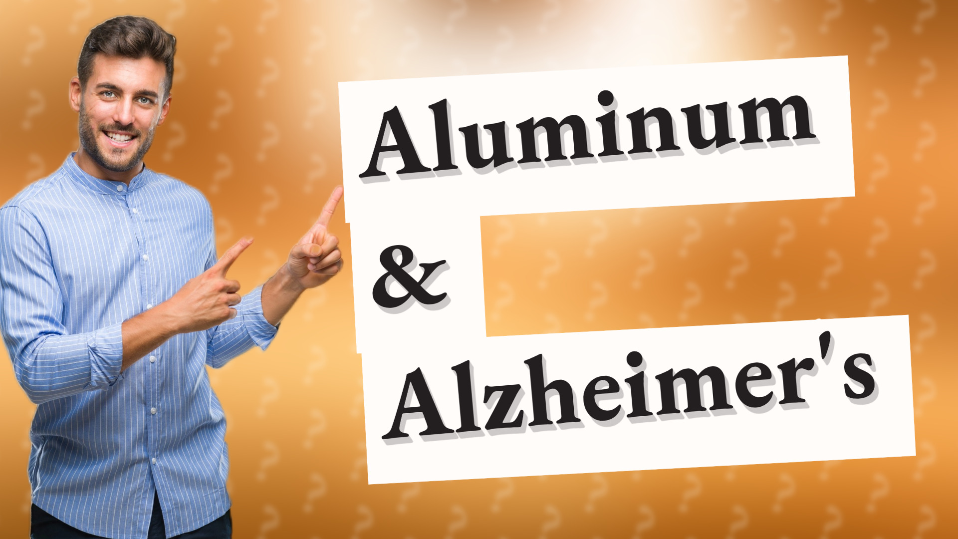 Aluminum & Alzheimer's