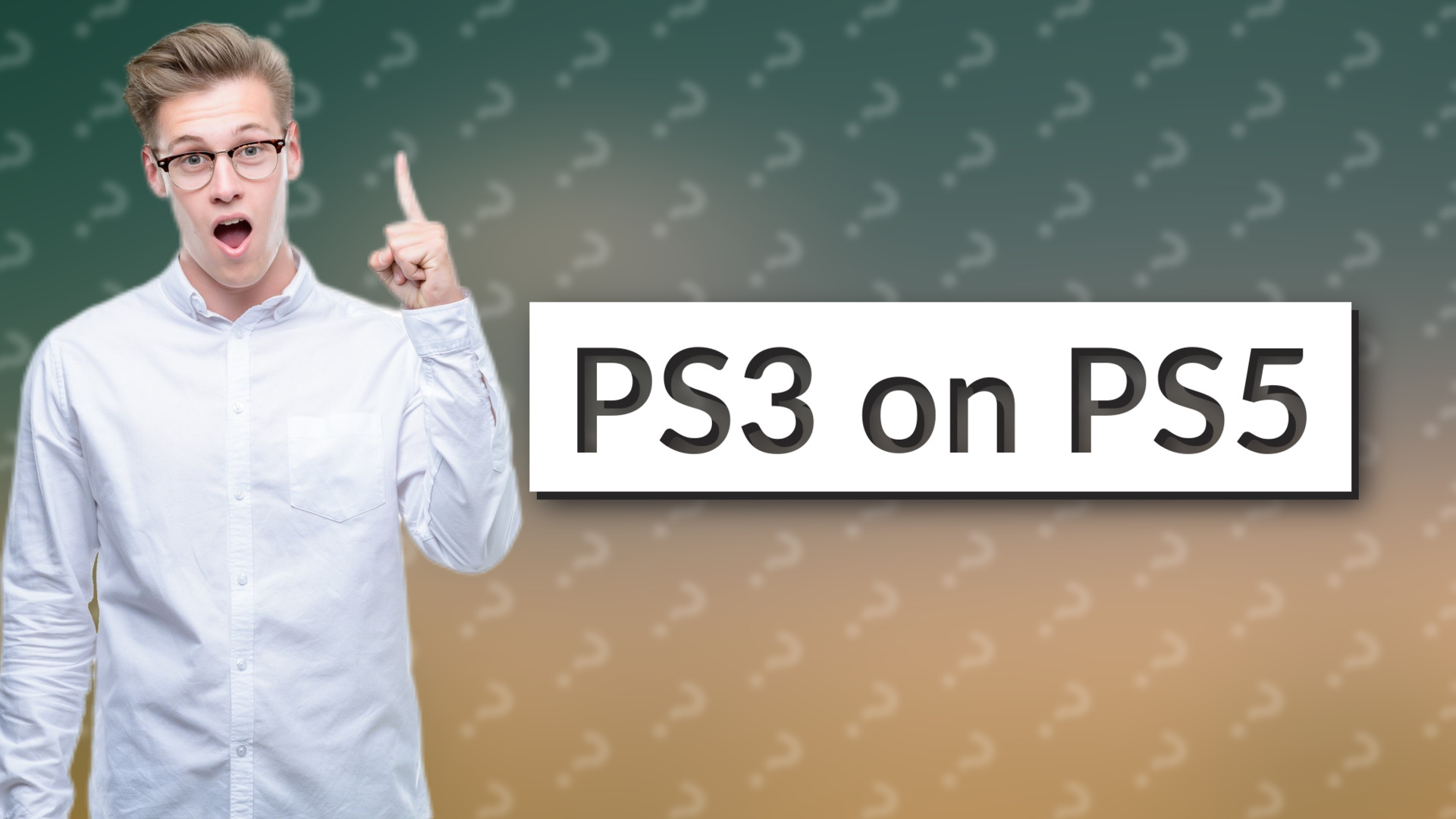PS3 on PS5
