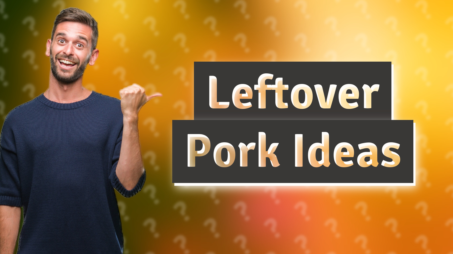 Leftover Pork Ideas