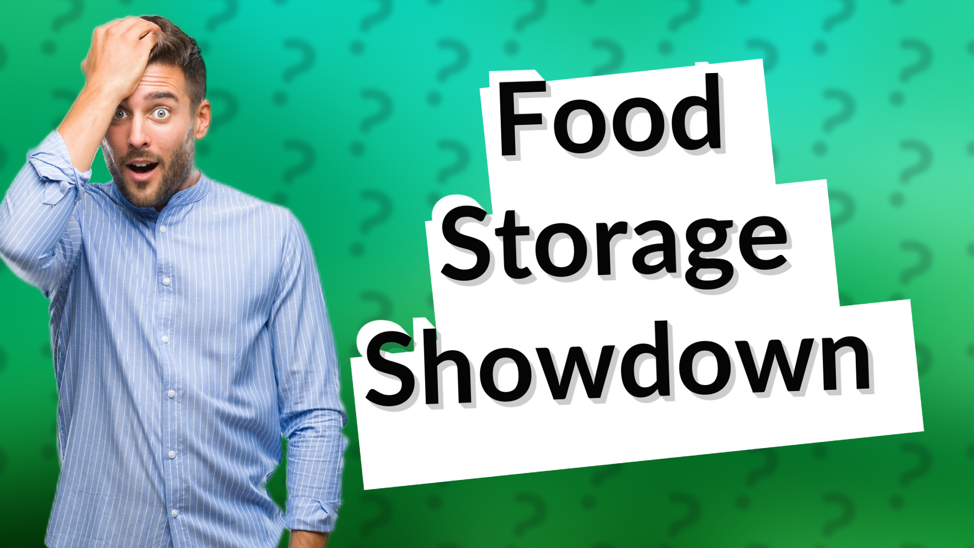 Food Storage Showdown