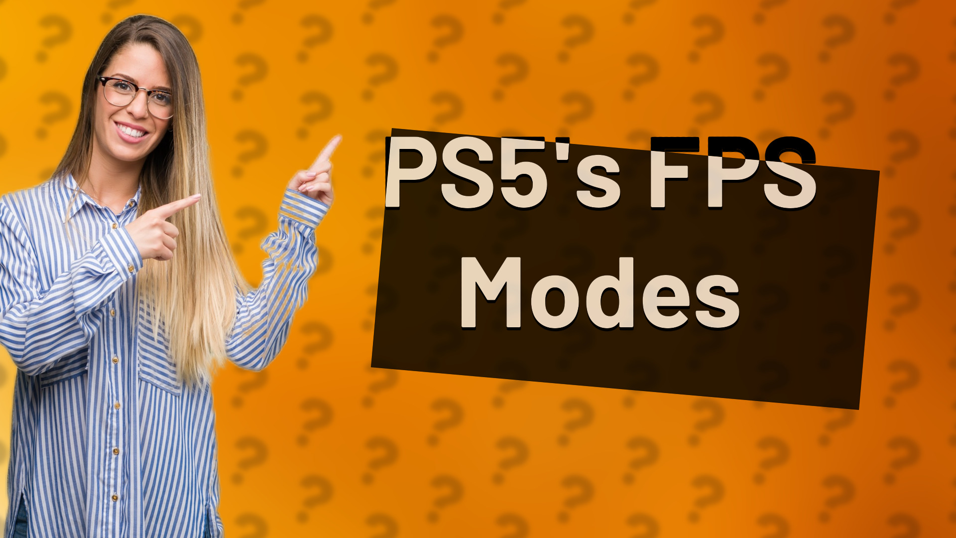 PS5's FPS Modes