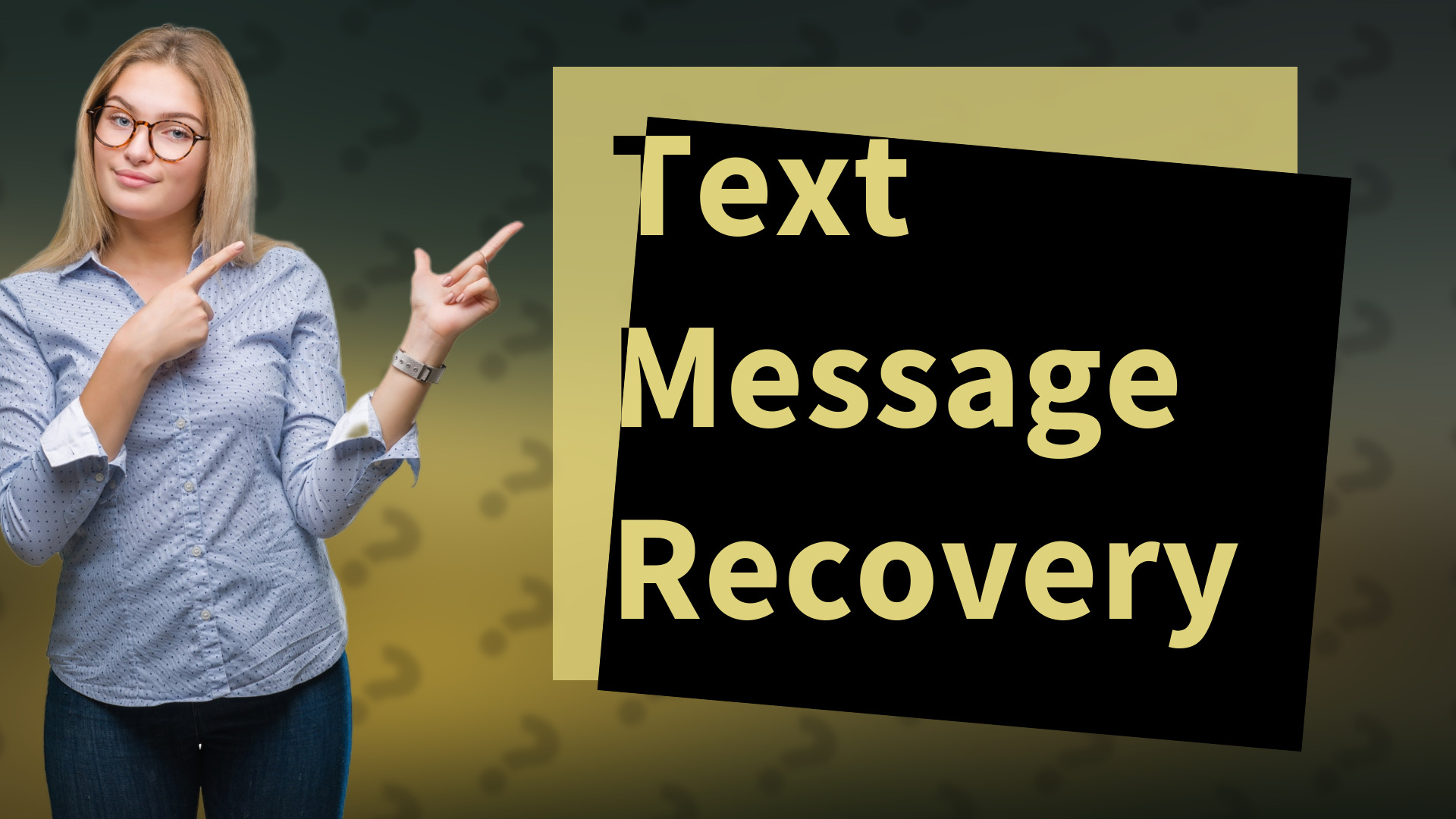 Text Message Recovery