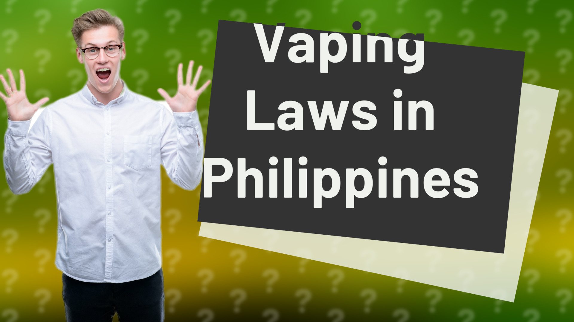 Vaping Laws in Philippines