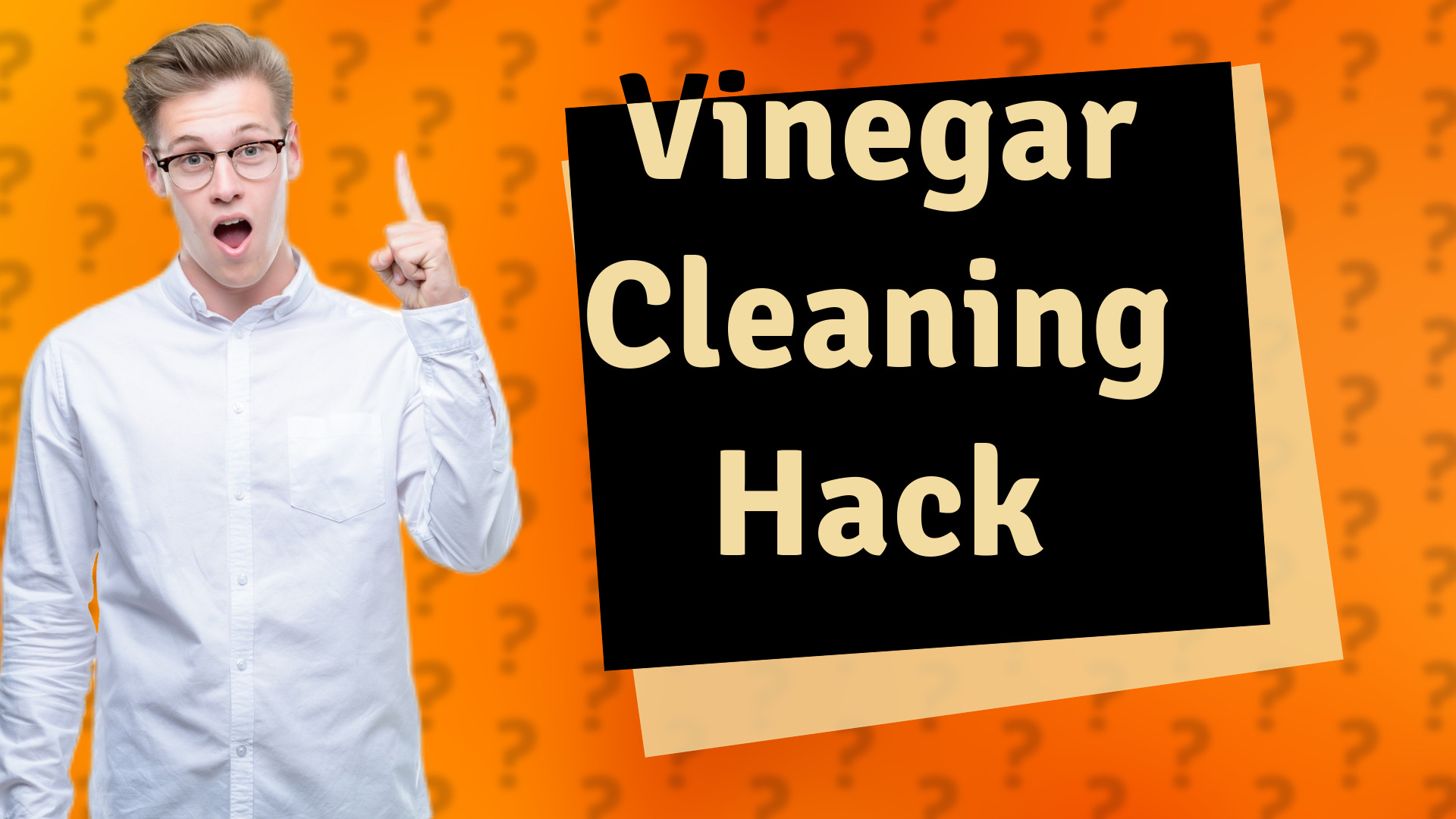 Vinegar Cleaning Hack