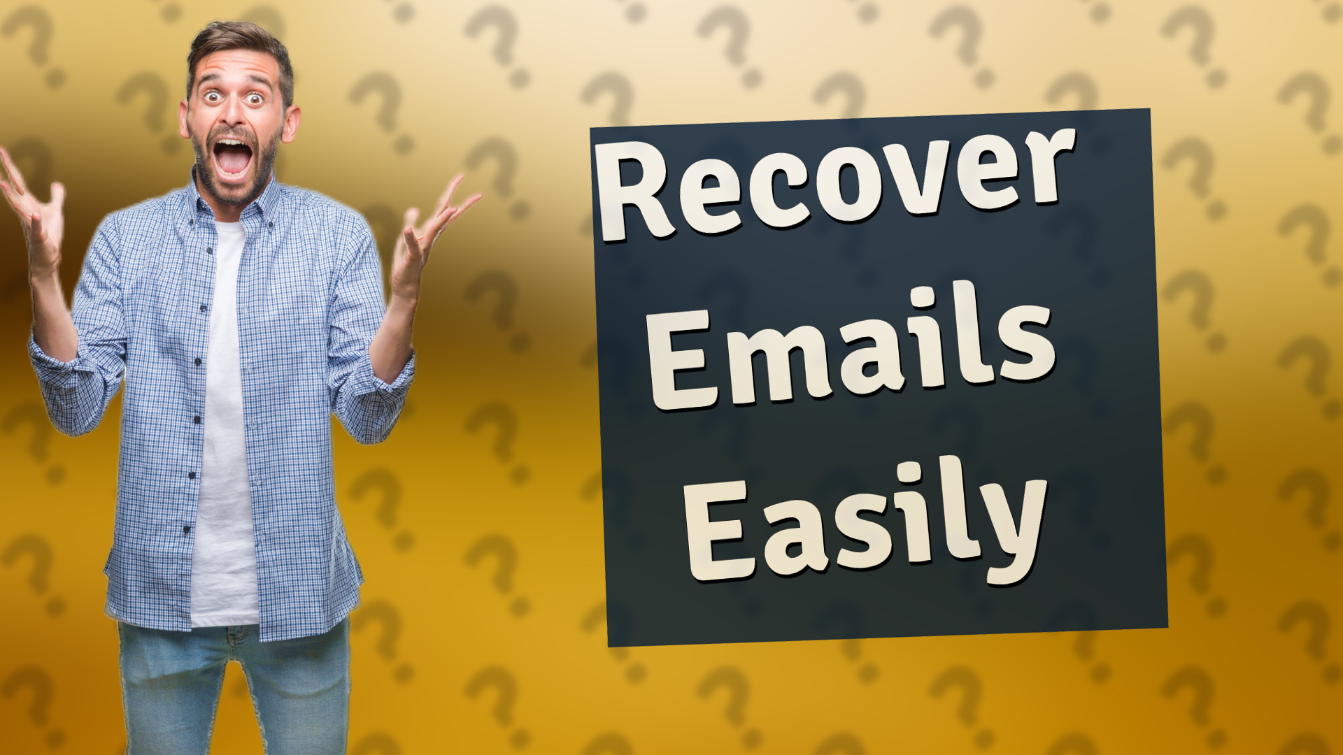 Recover Emails Easily