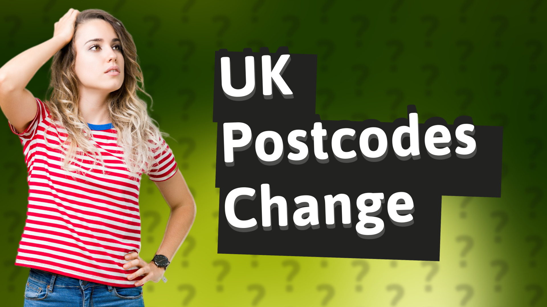 UK Postcodes Change