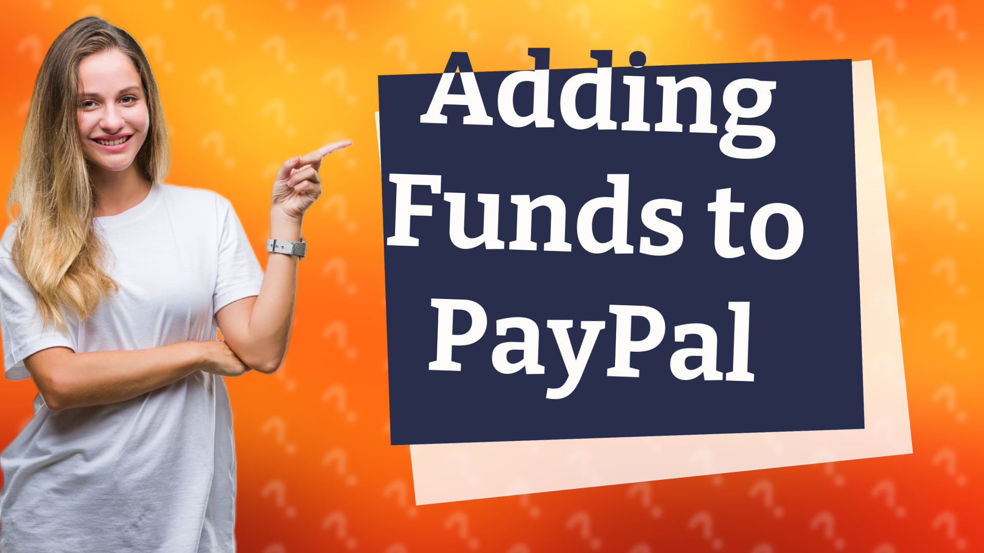 Adding Funds to PayPal