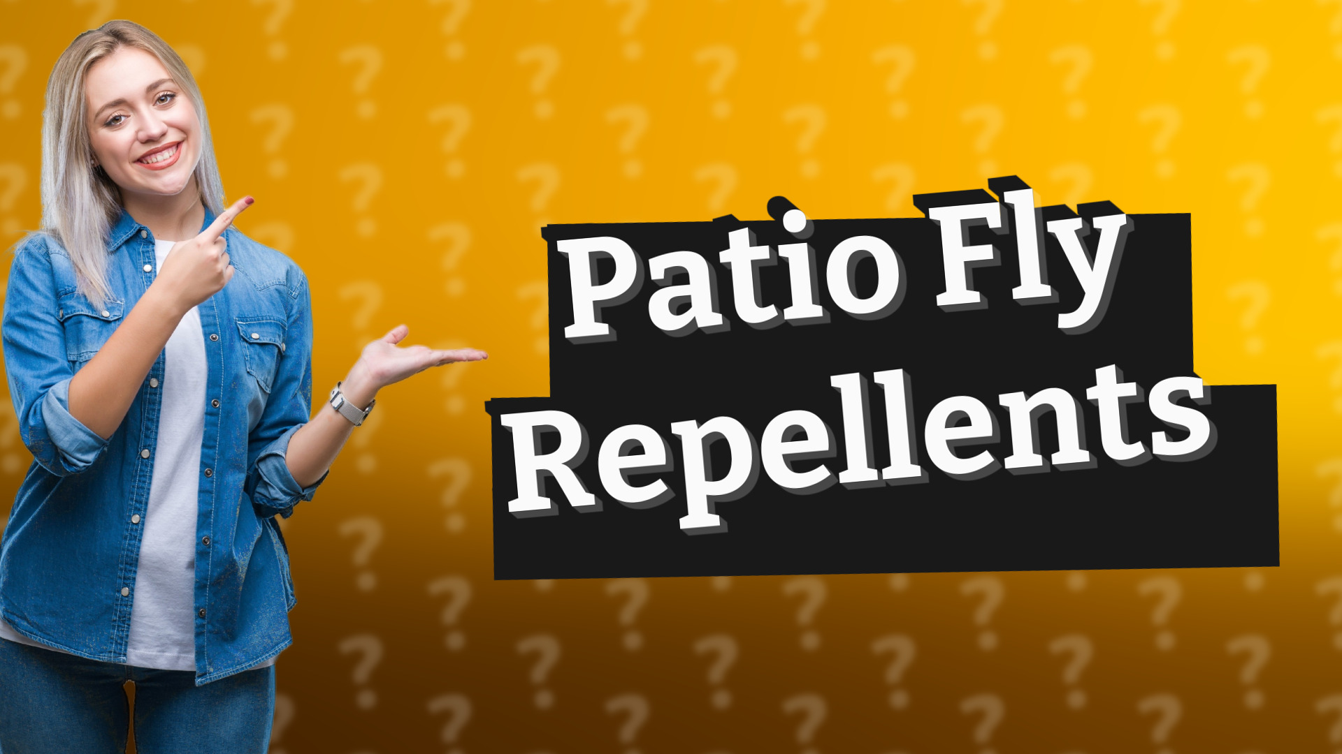 Patio Fly Repellents