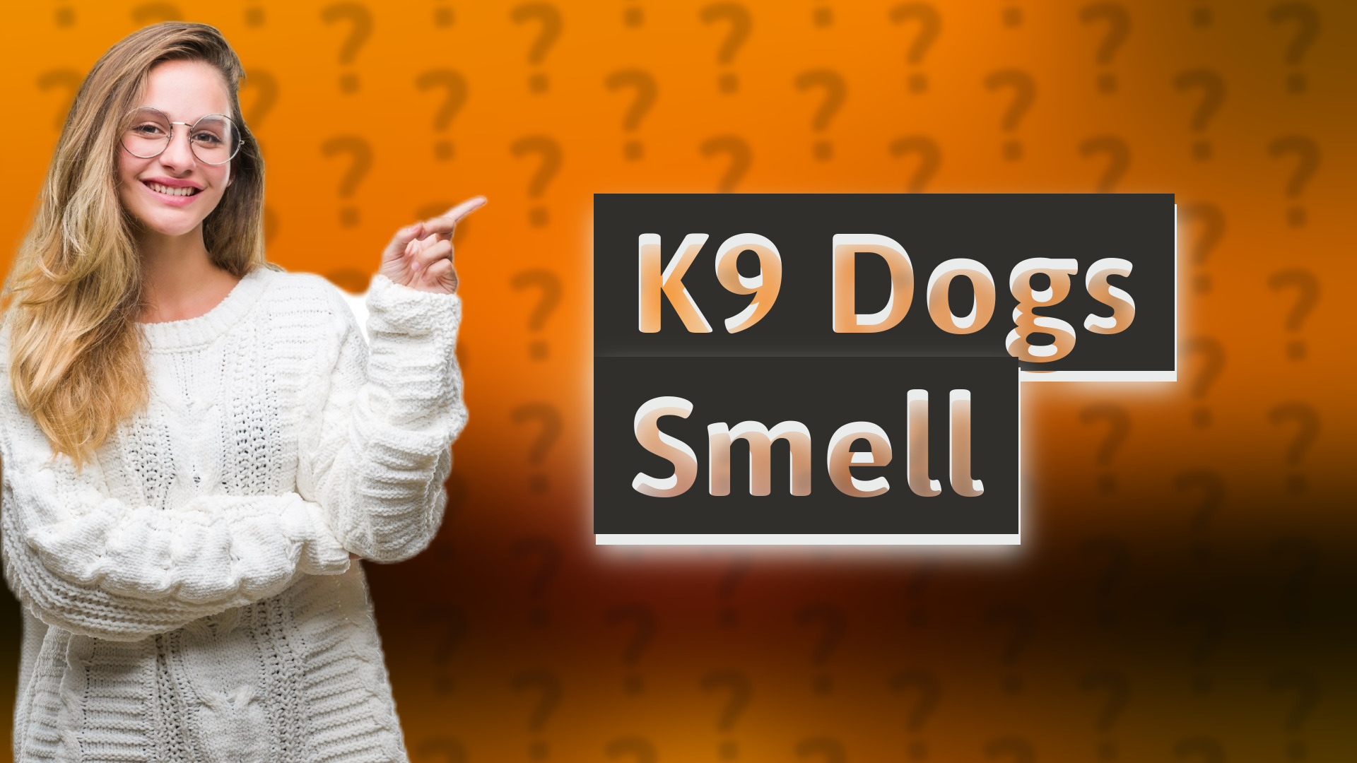 K9 Dogs Smell