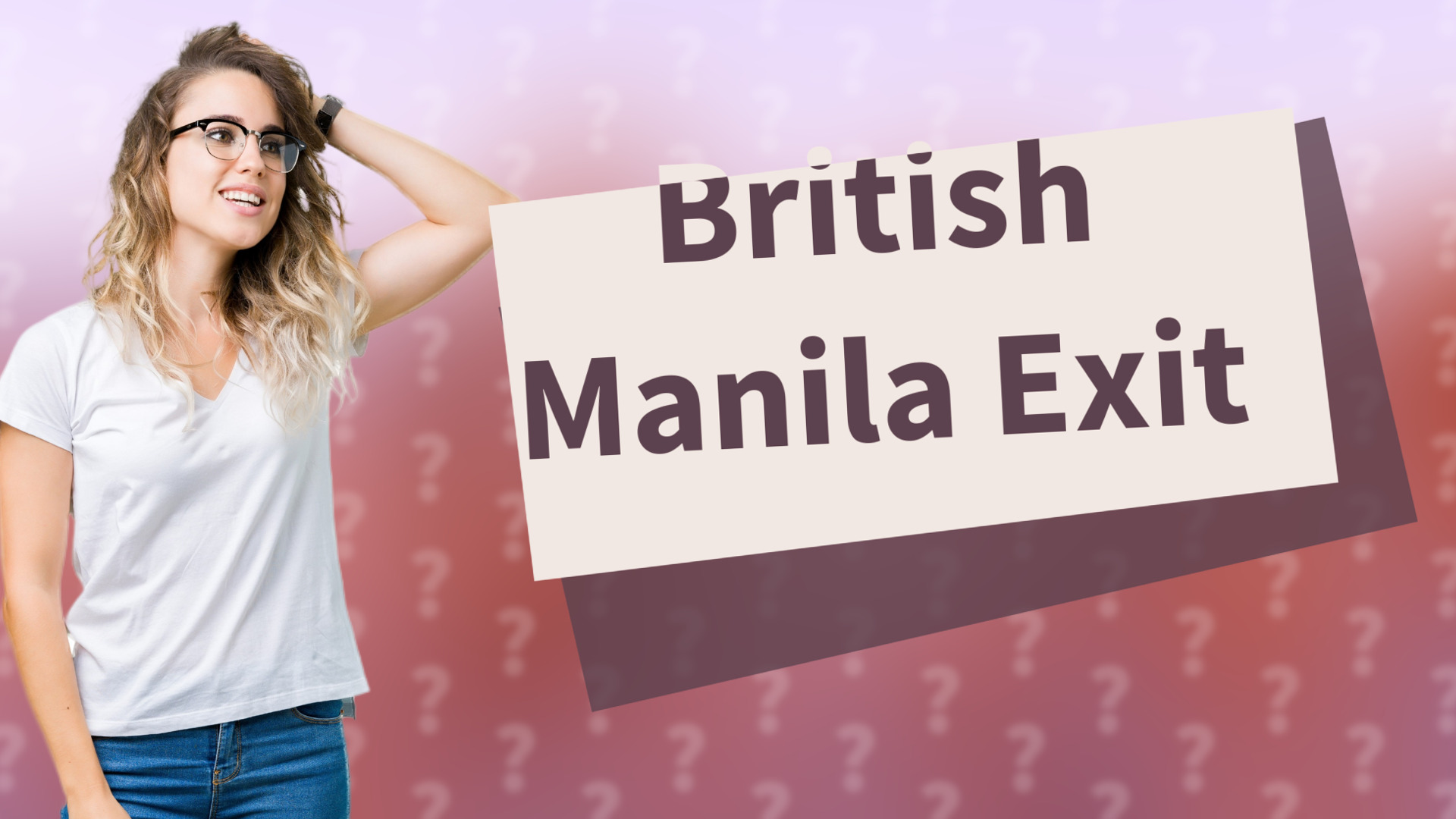 British Manila Exit