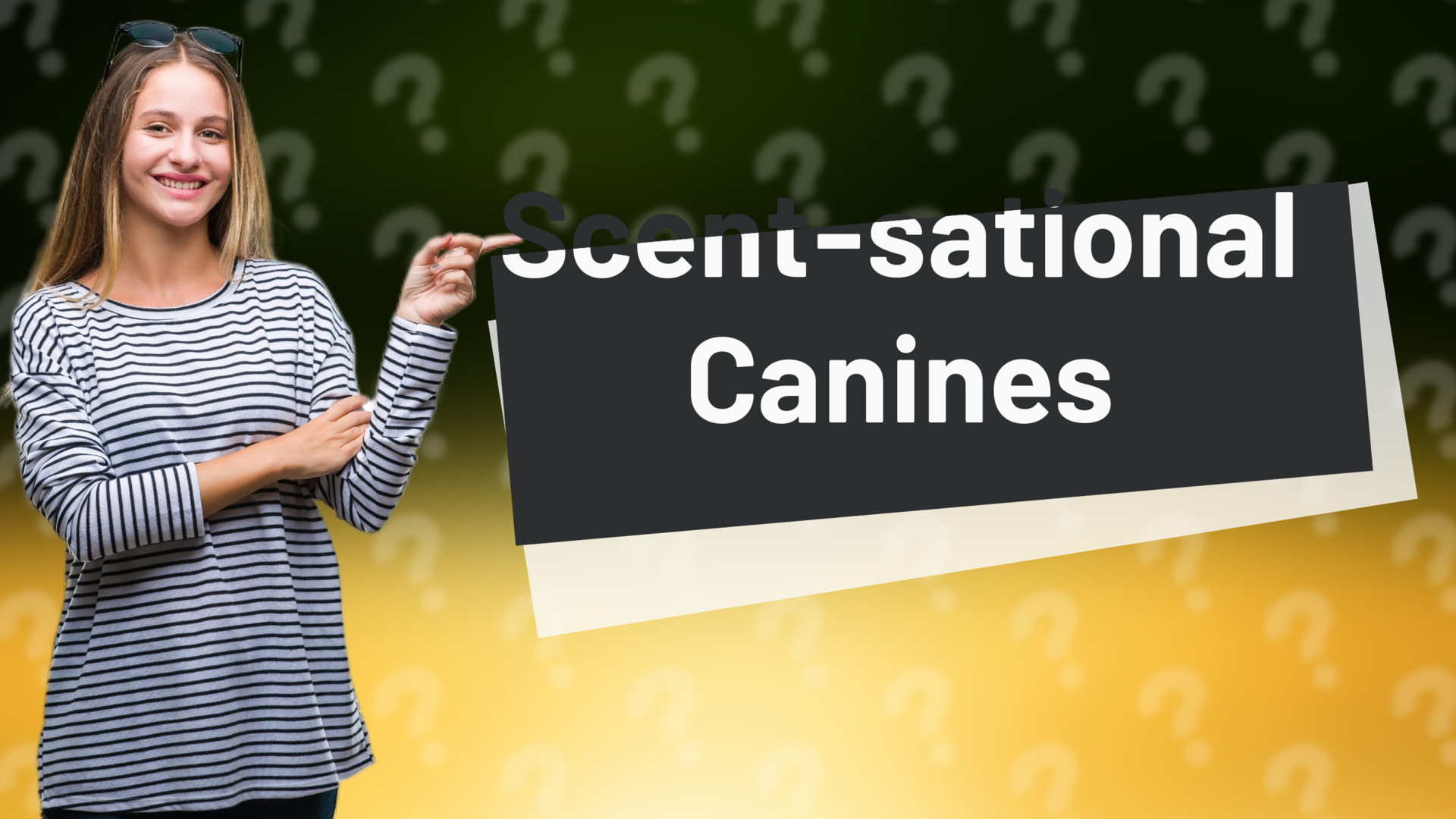 Scent-sational Canines