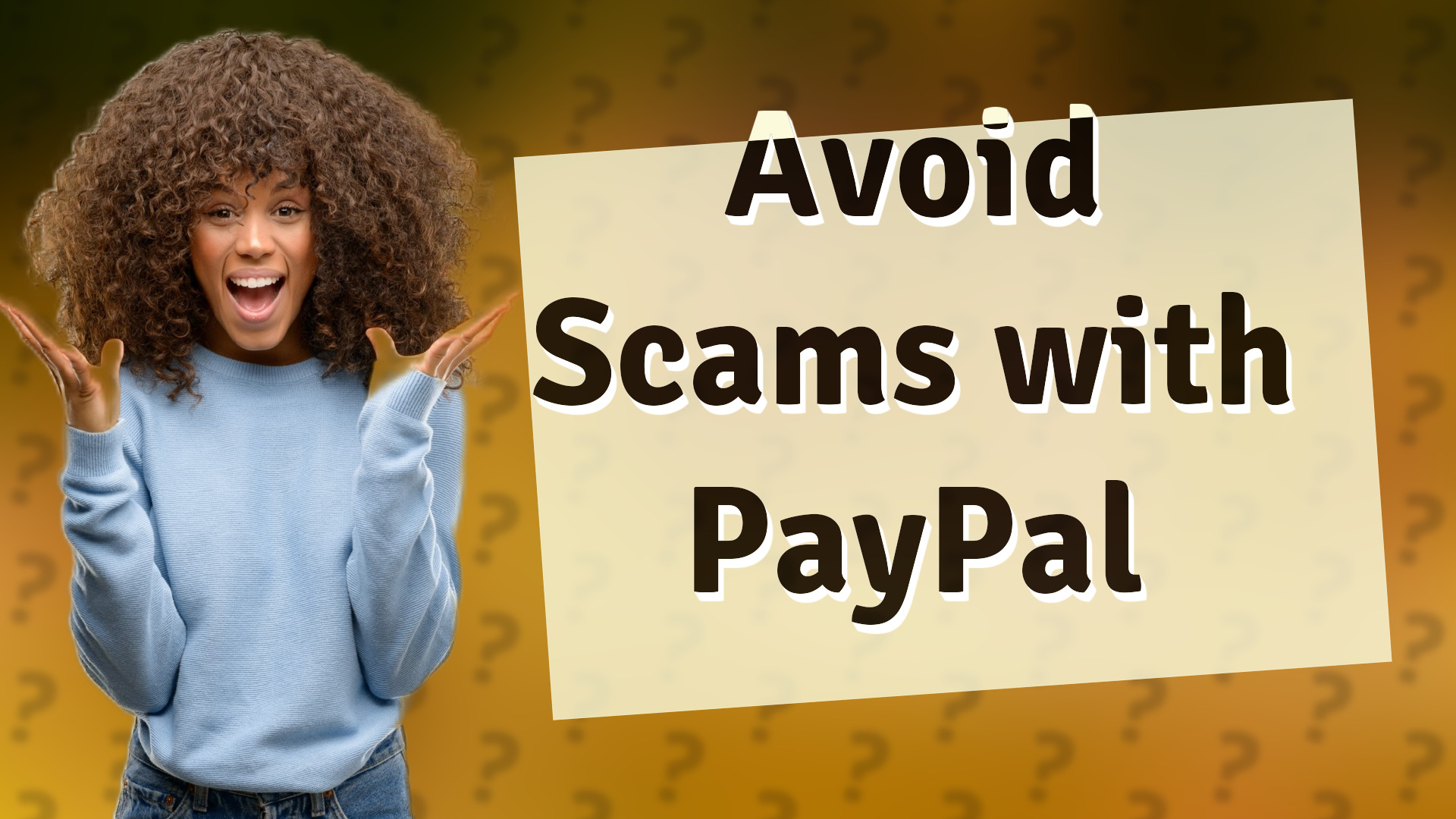 Avoid Scams with PayPal