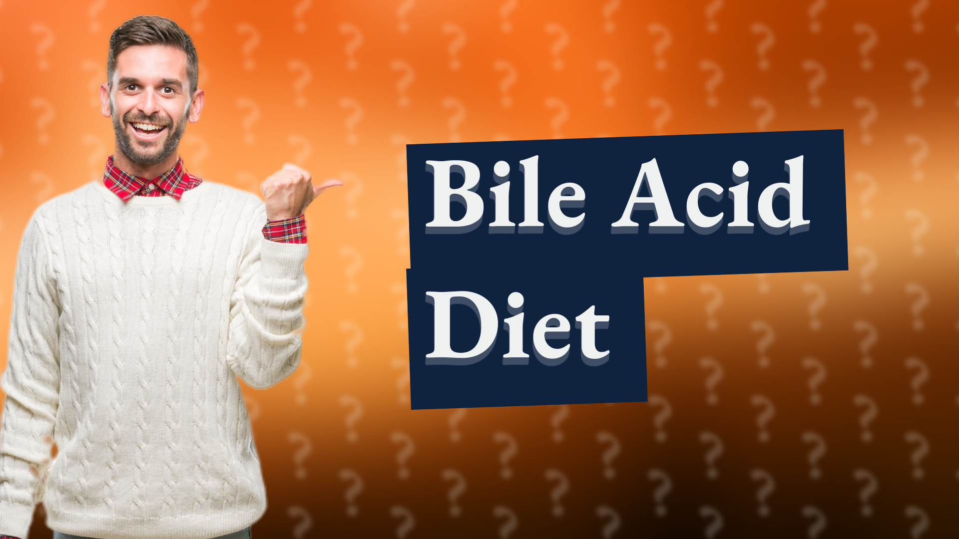 Bile Acid Diet