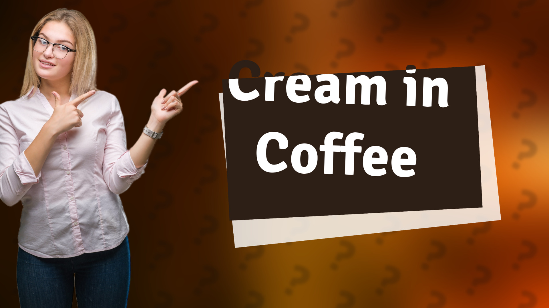 Cream in Coffee