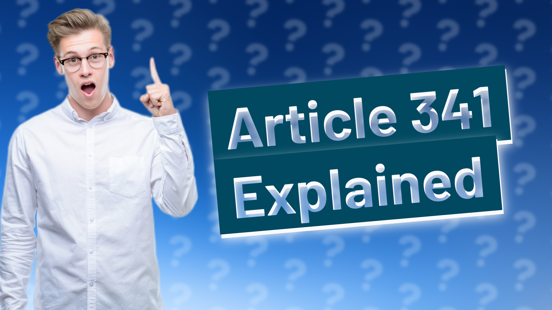 Article 341 Explained