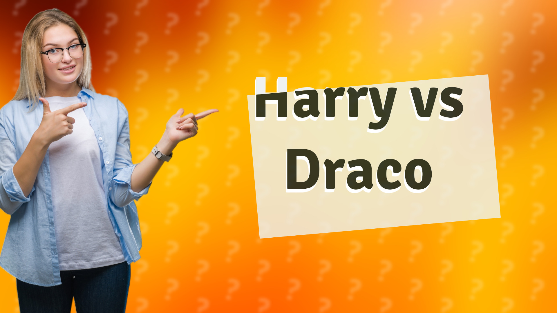Harry vs Draco