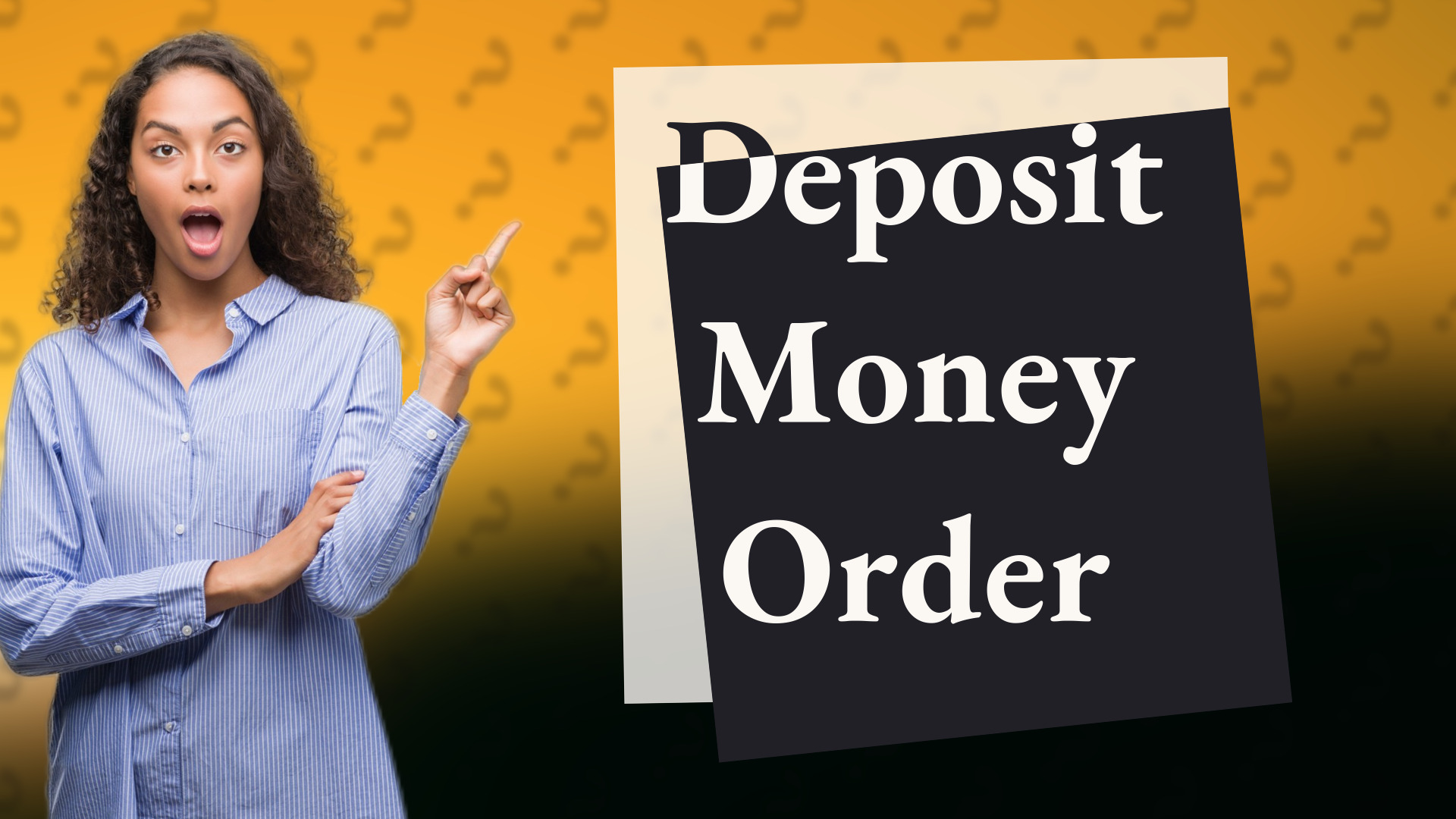 Deposit Money Order