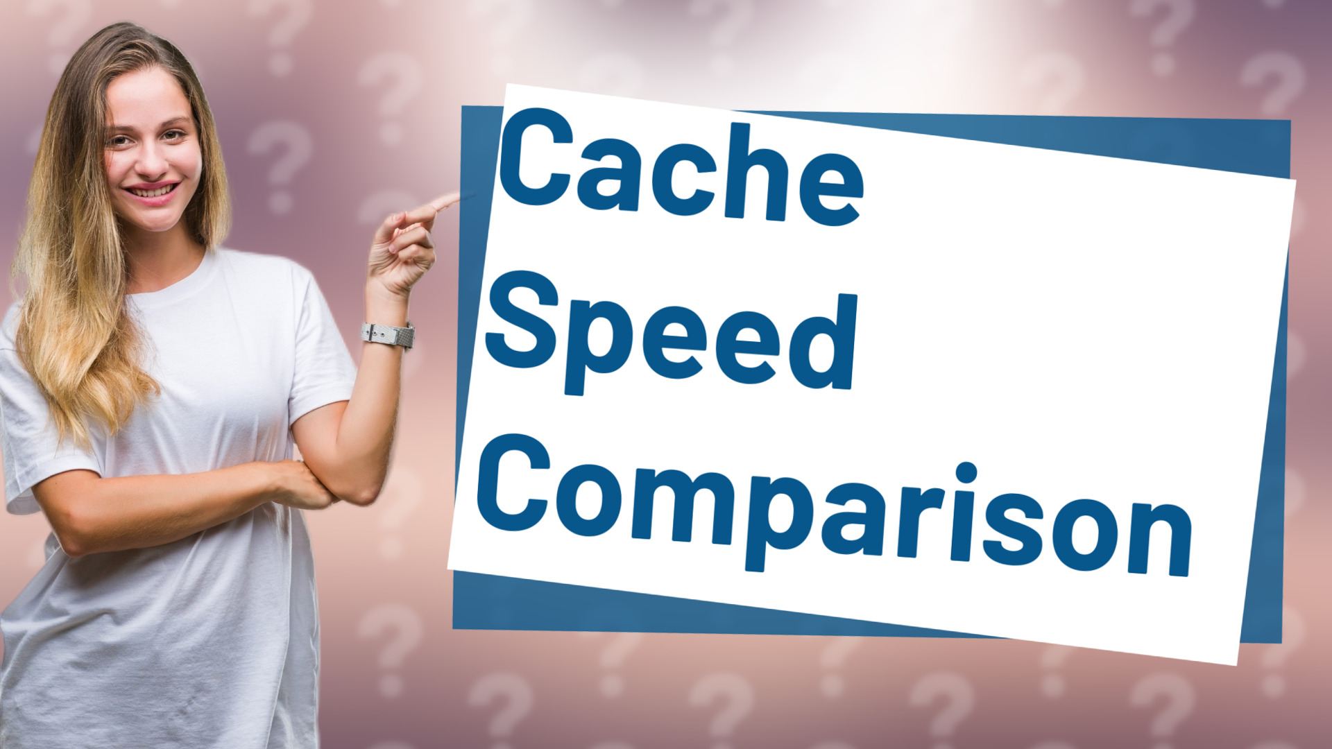 Cache Speed Comparison