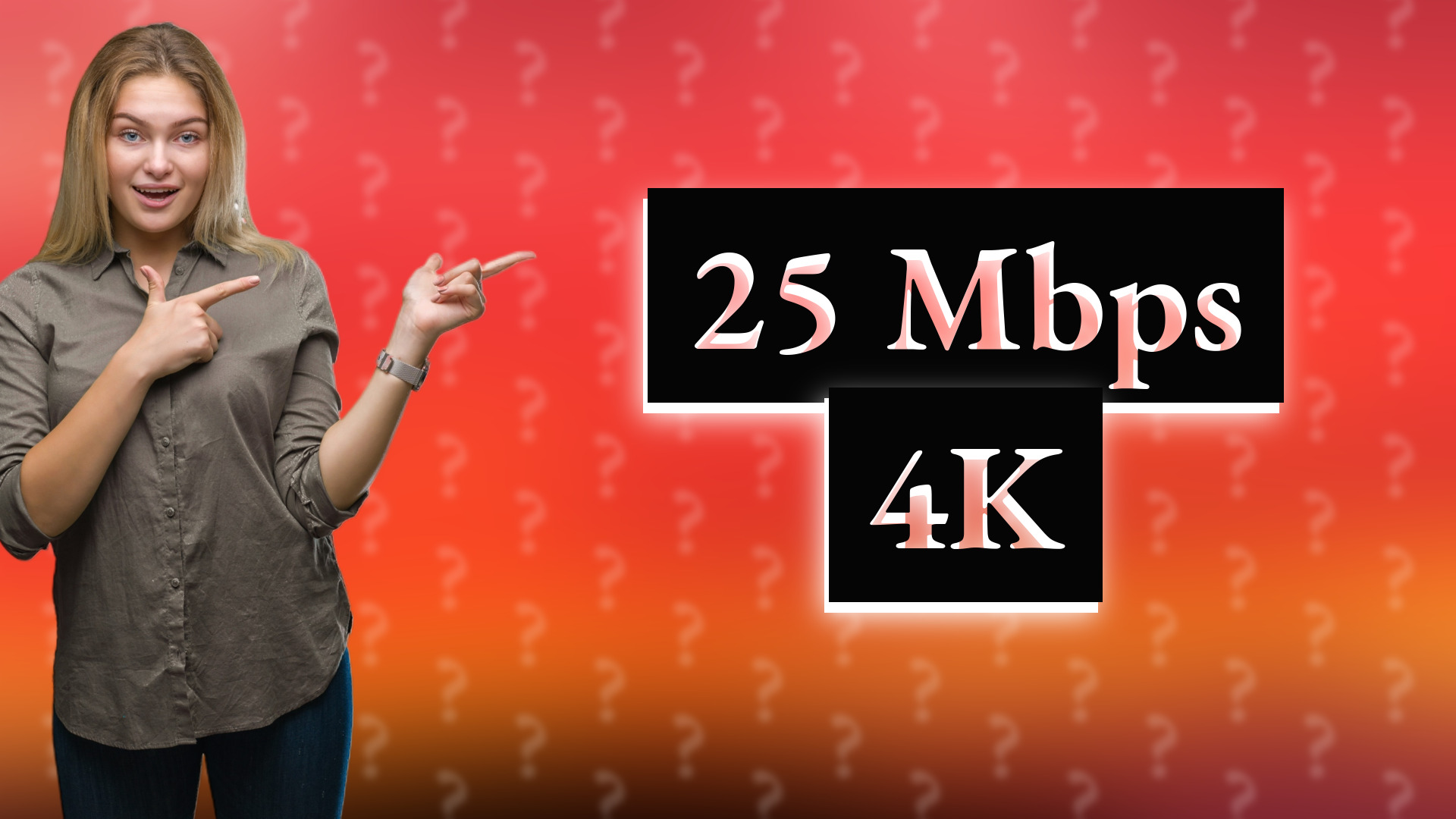 25 Mbps 4K
