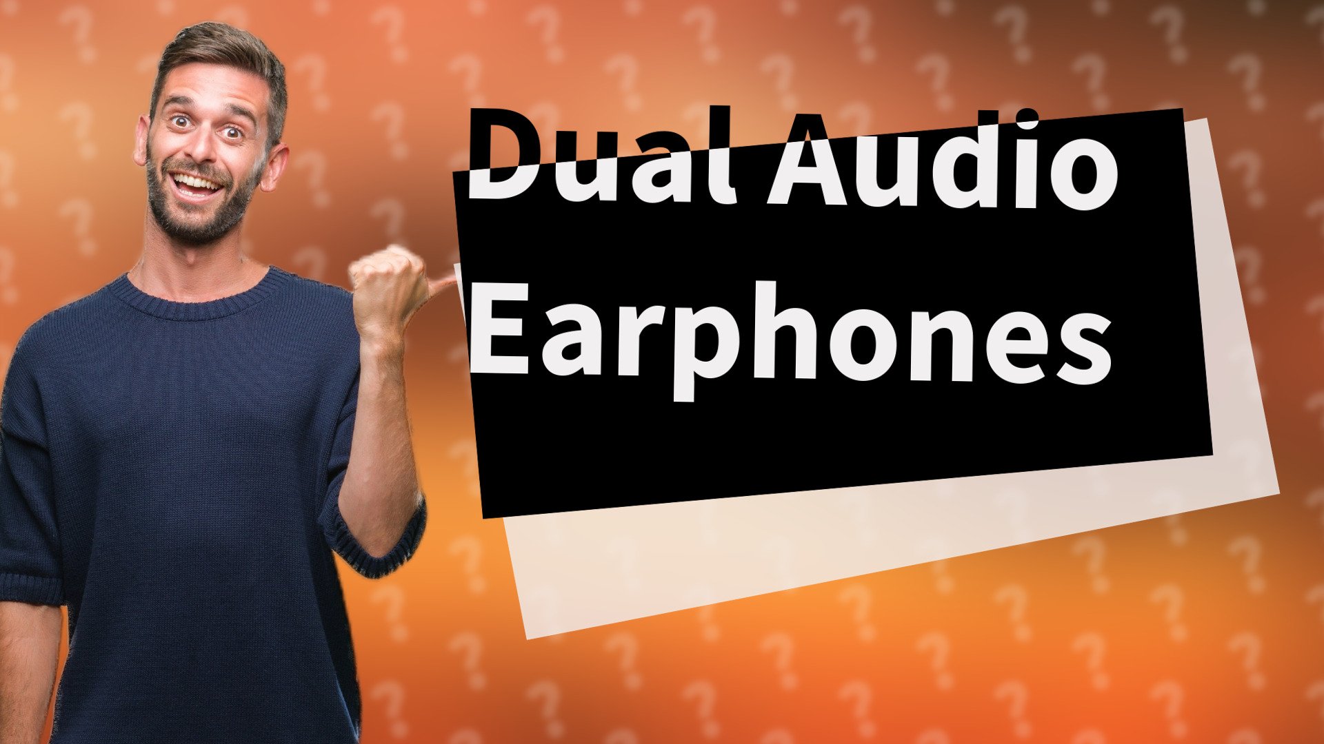 Dual Audio Earphones